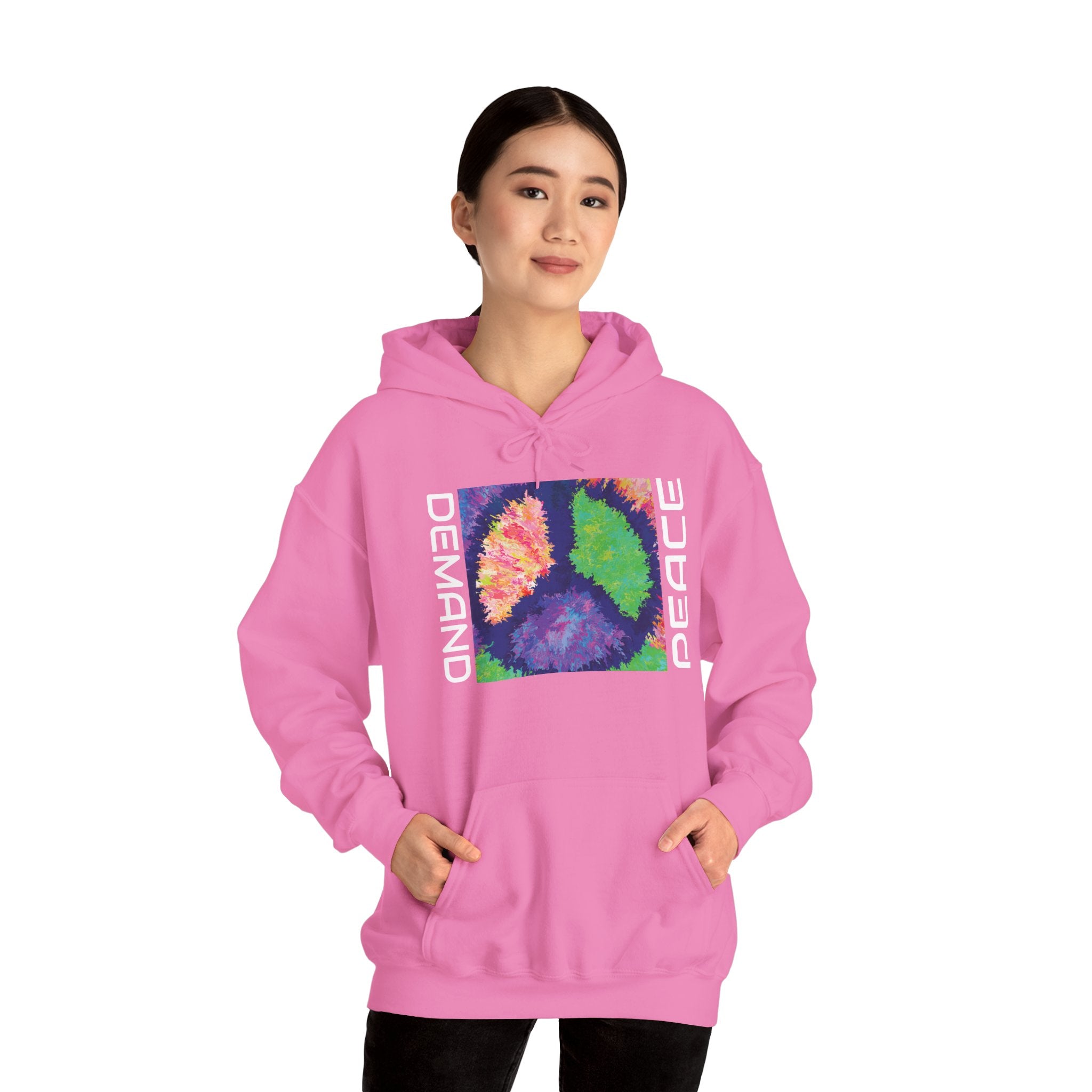 Peaceful Tie Dye Unisex Hoodie