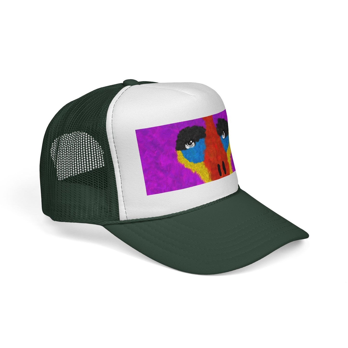 Purple Gorilla Trucker Cap