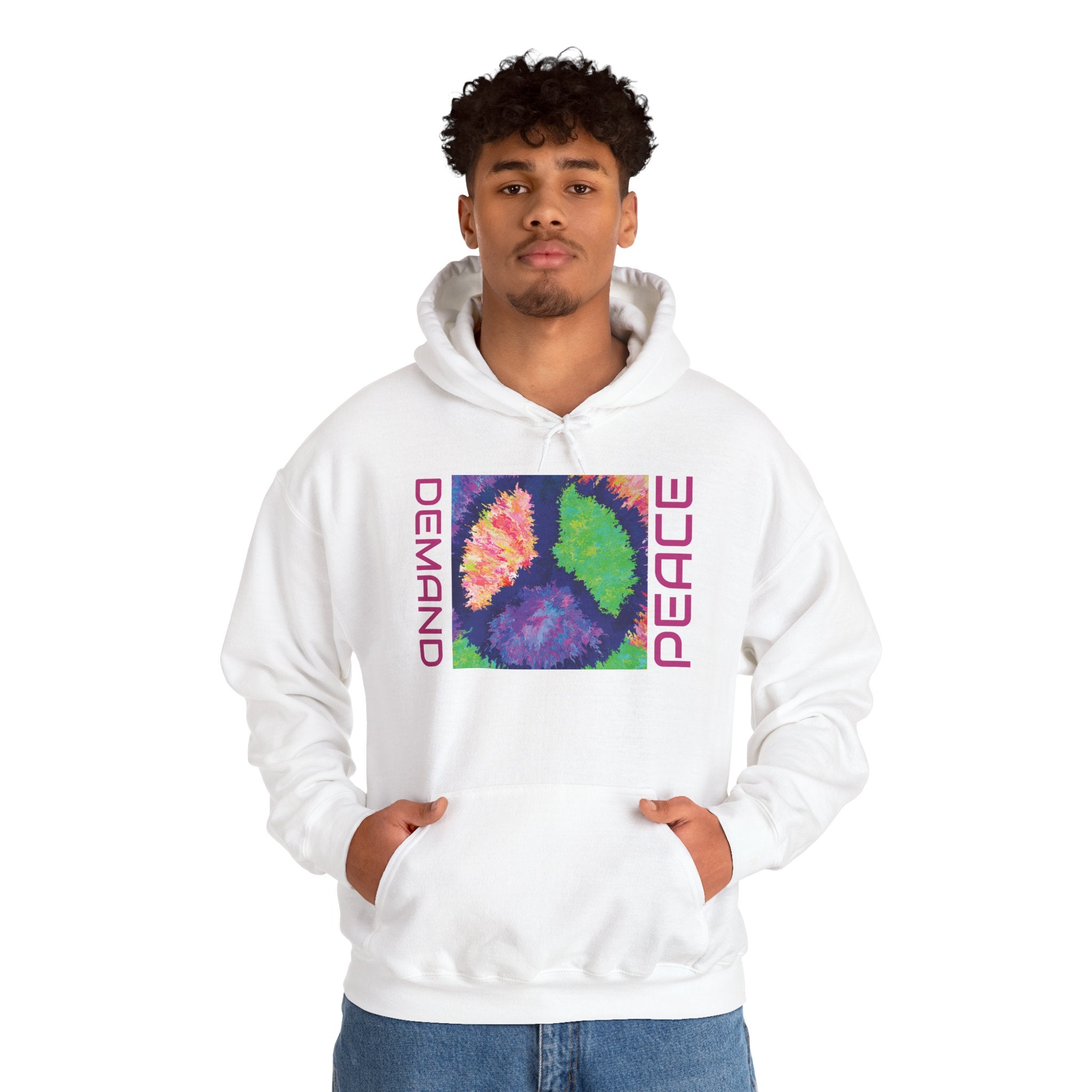 Peaceful Tie Dye Unisex Hoodie