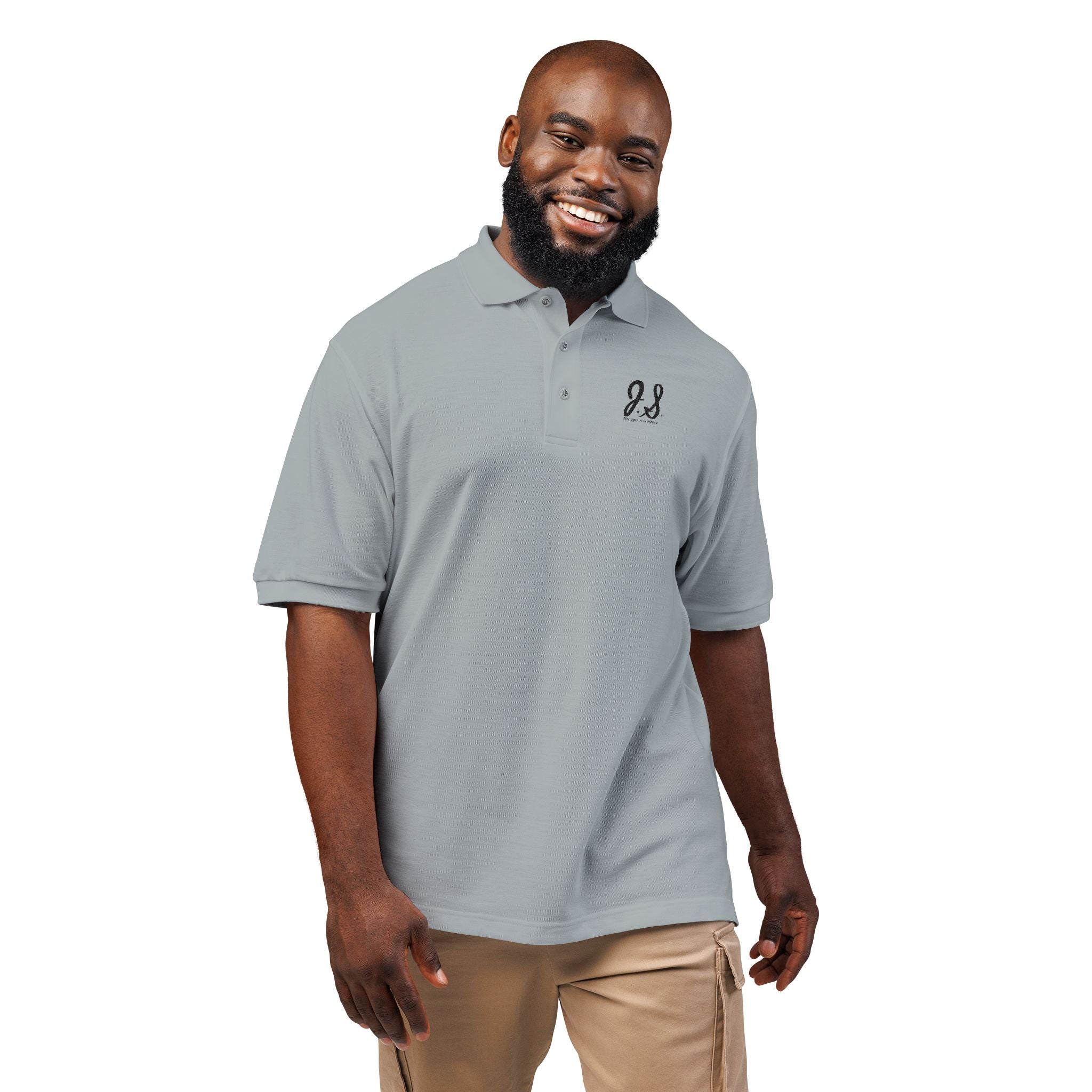 Custom Embroidered Unisex Polo Shirt for Casual Style, Gift for Him or Her, Summer Wear, Custom Outfit, Classic Polo