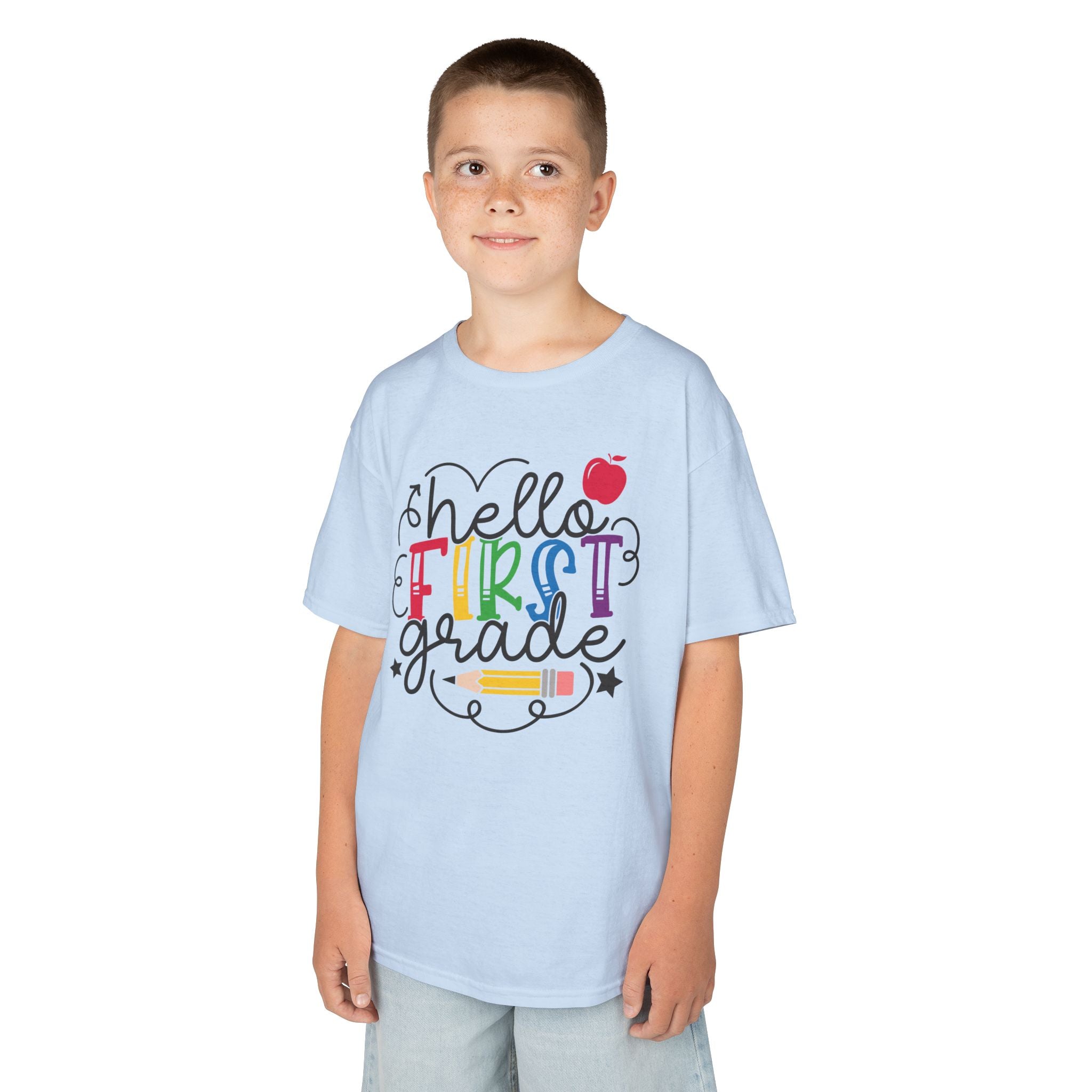 Kids First Grade Tee, Back to School Outfit, Classroom Apparel, Fun Kids Tee, Teacher Gift