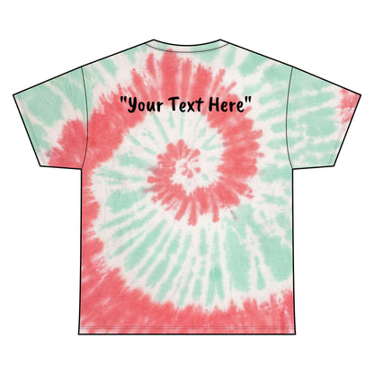 Personalizable Name Hello Kindergarten Tie Dye Tee