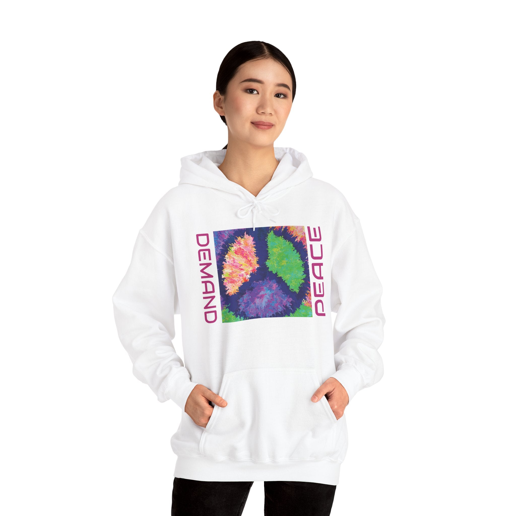 Peaceful Tie Dye Unisex Hoodie
