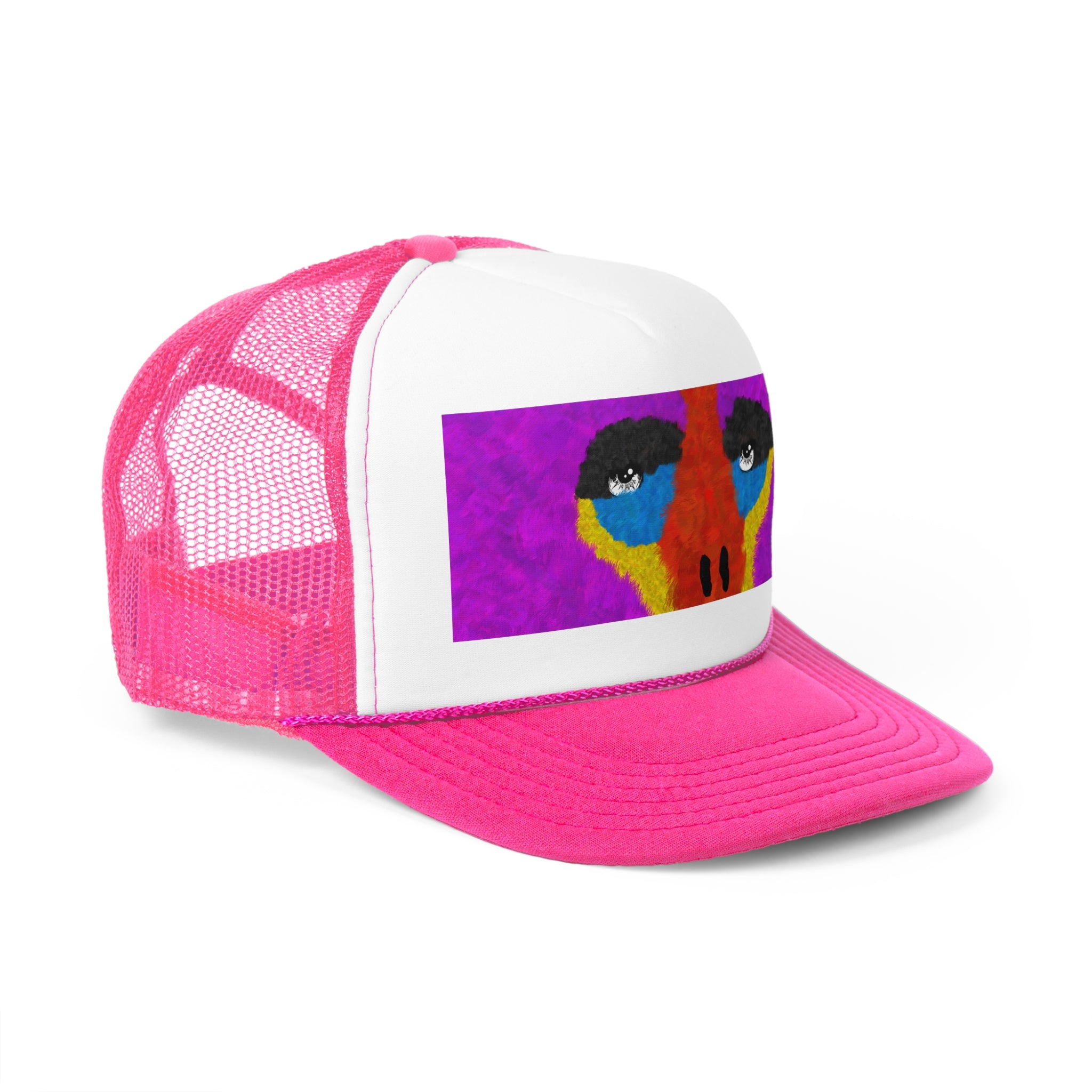 Purple Gorilla Trucker Cap