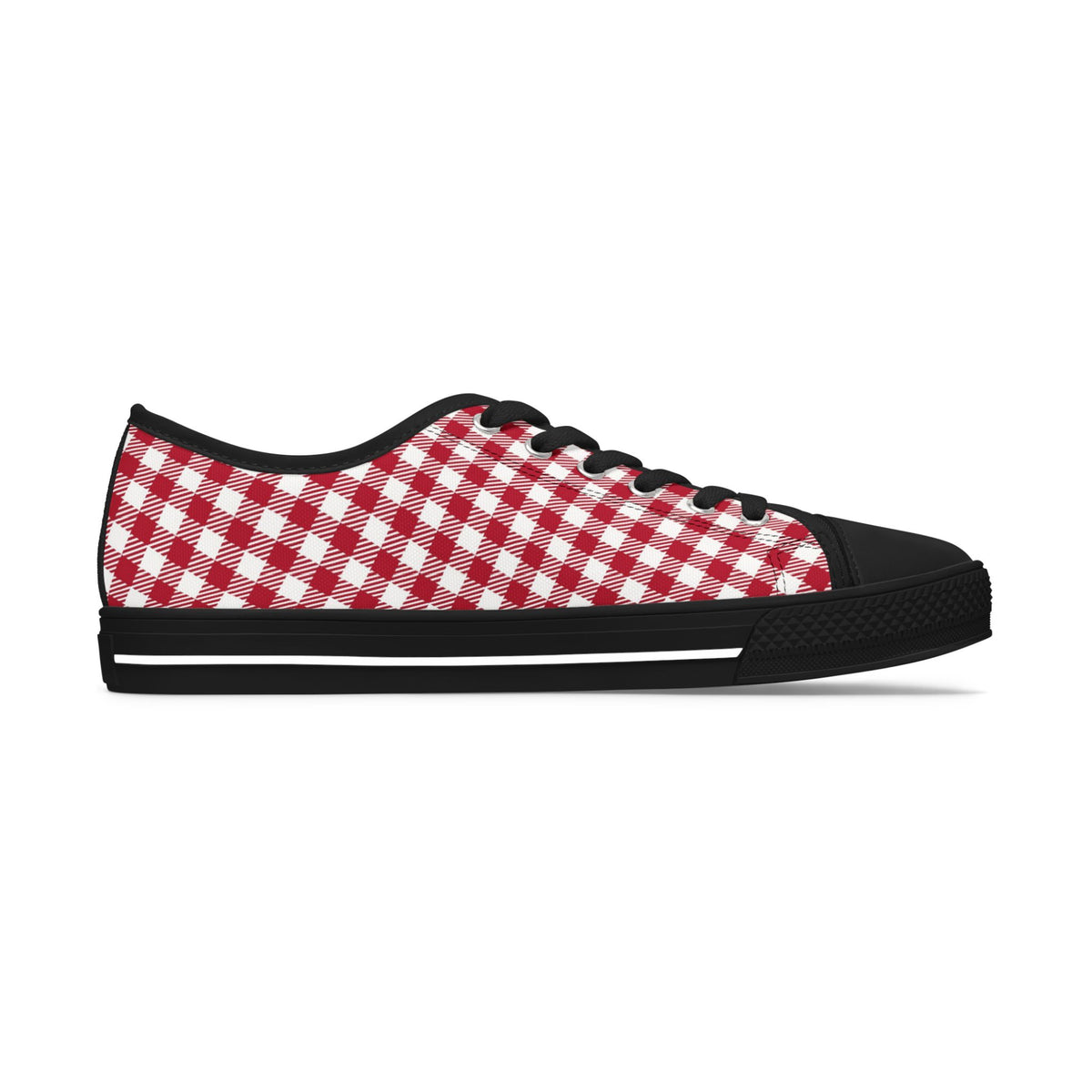 Women’s Stylish RB Tablecloth Low Top Sneakers