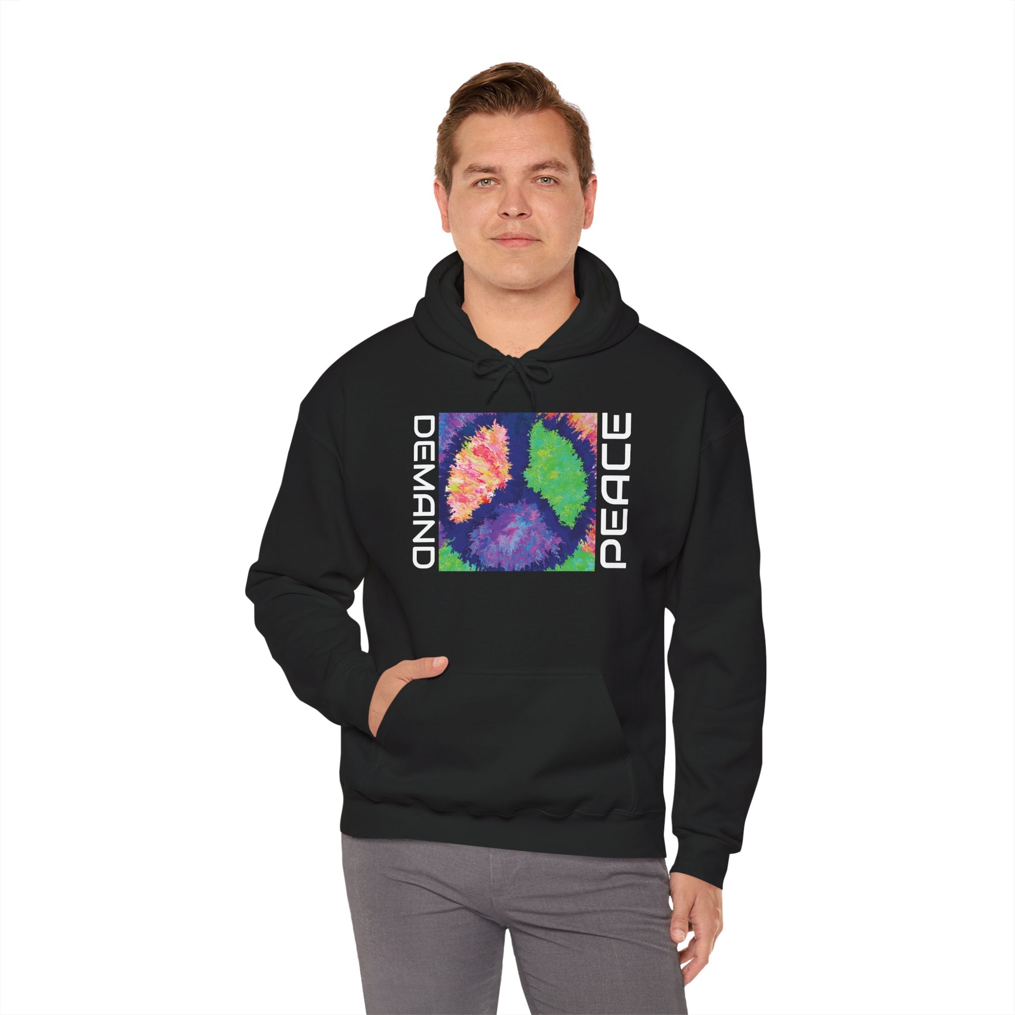 Peaceful Tie Dye Unisex Hoodie