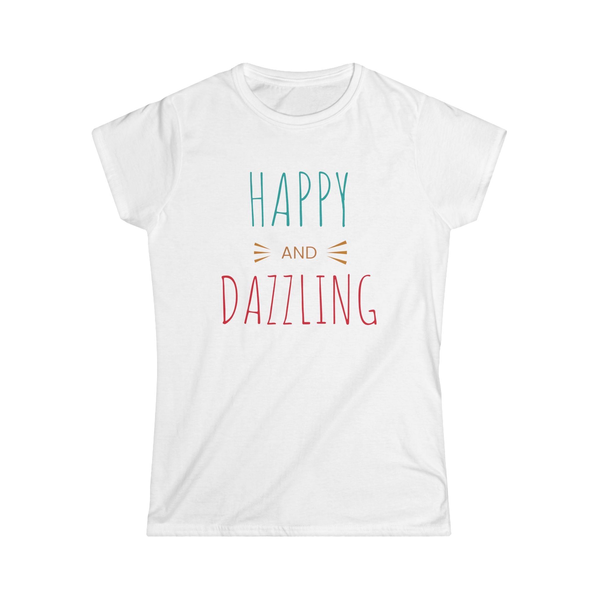 Happy and Dazzling Tee for Women