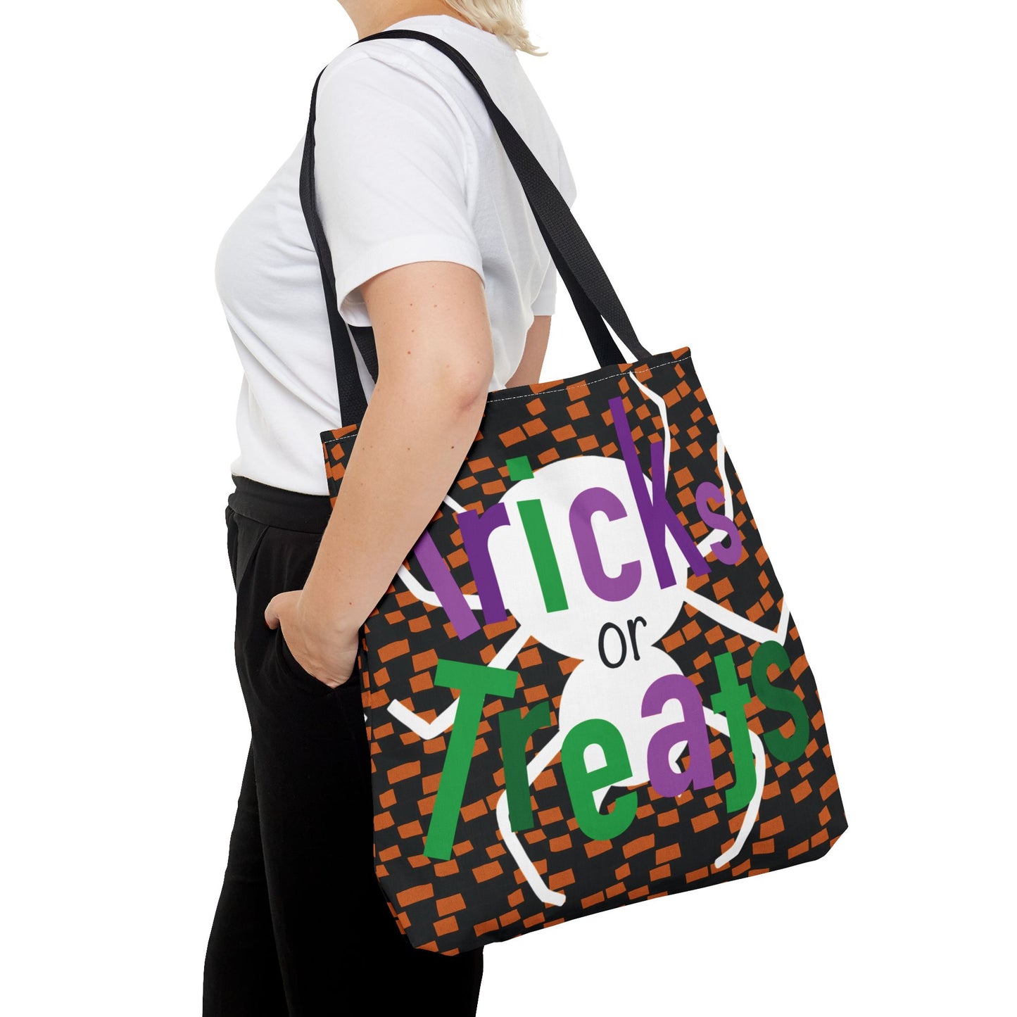 Trick or Treat Reusable Tote Bag