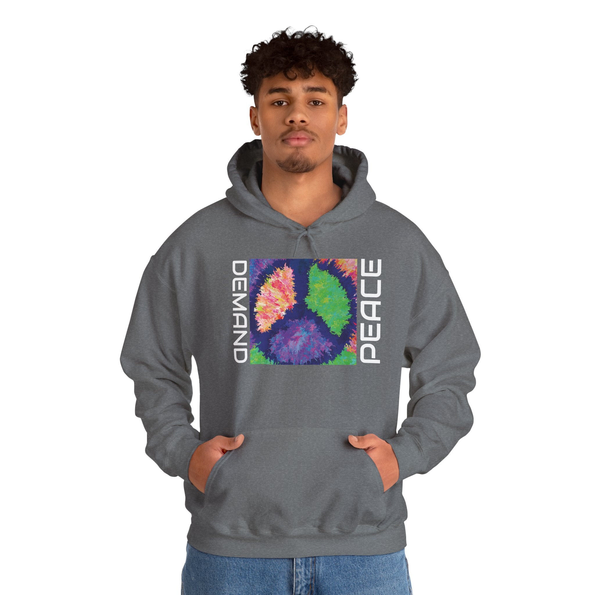Peaceful Tie Dye Unisex Hoodie