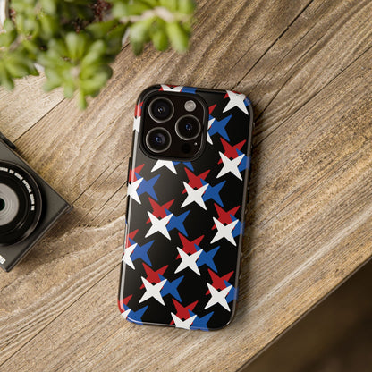 Red White Blue Star Tough Phone Case
