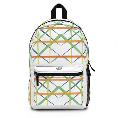 Colorful Geometric Backpack