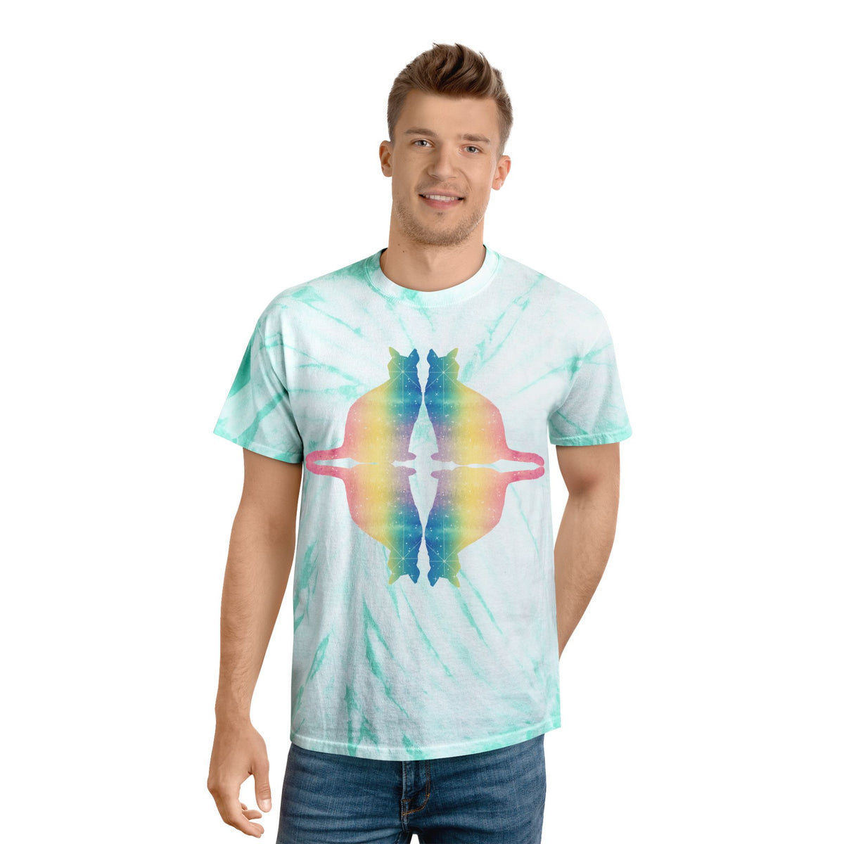Chic Kitty Tie-Dye Tee