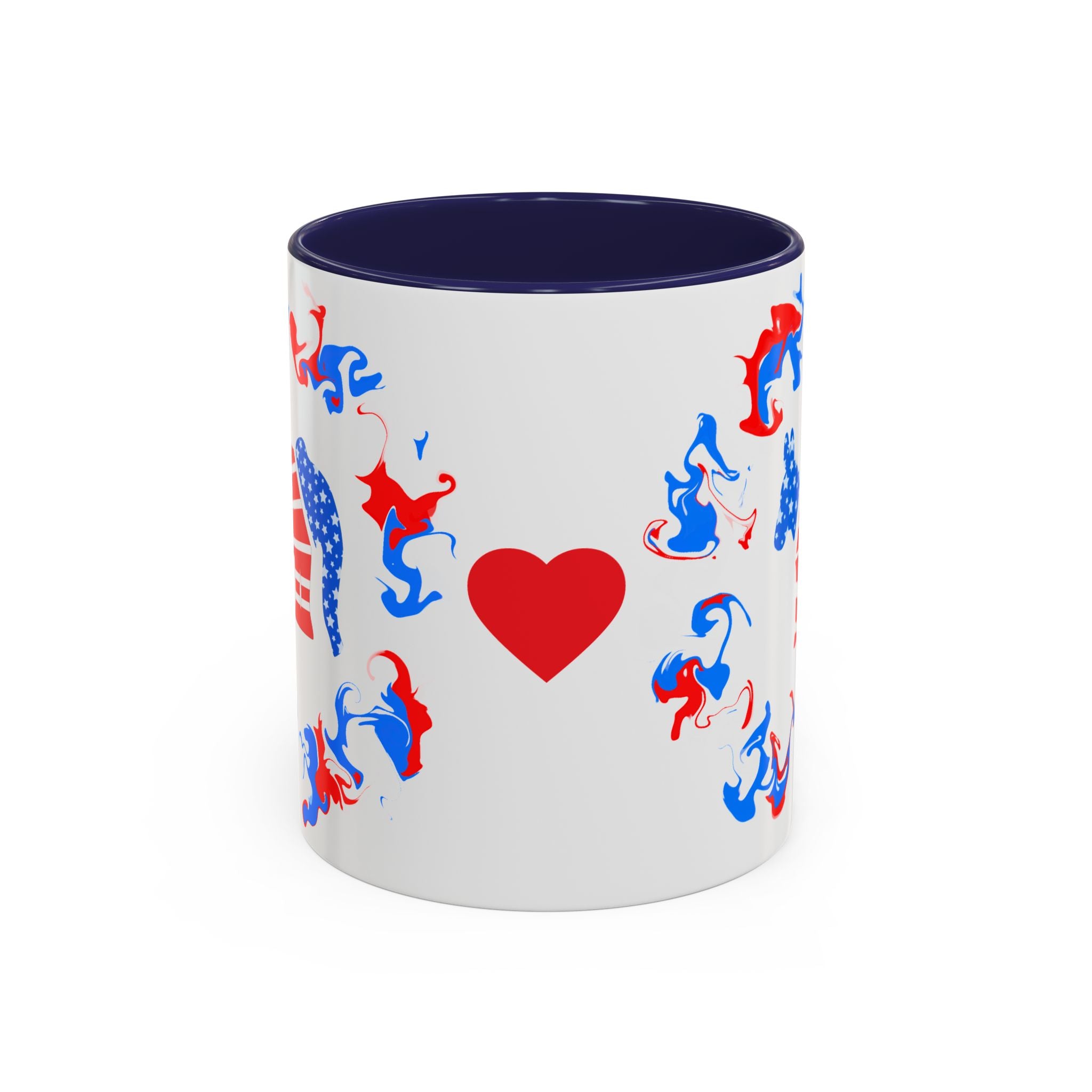 Love is Easier Patriotic Mug