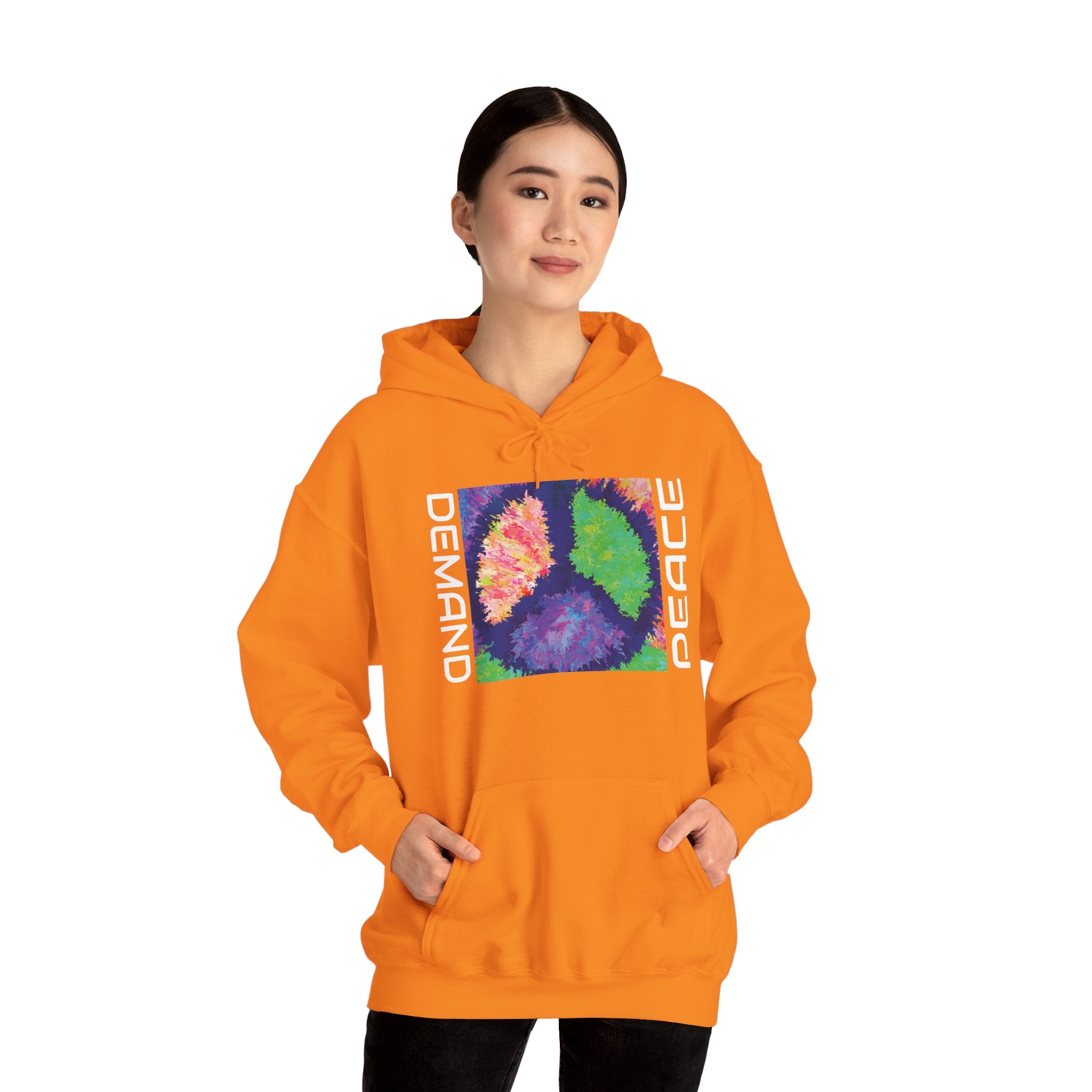 Peaceful Tie Dye Unisex Hoodie