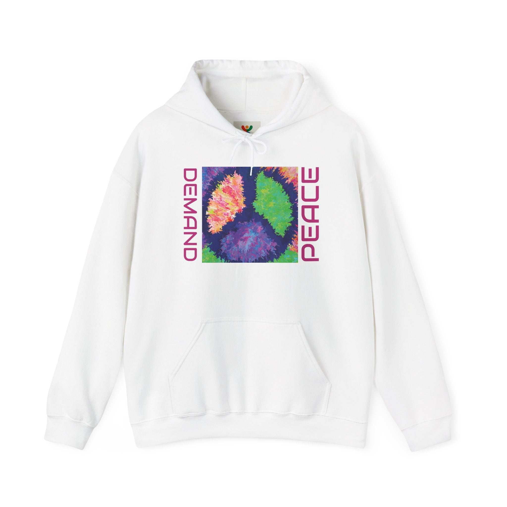 Peaceful Tie Dye Unisex Hoodie