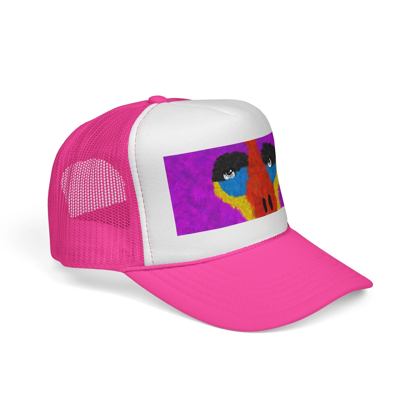Purple Gorilla Trucker Cap