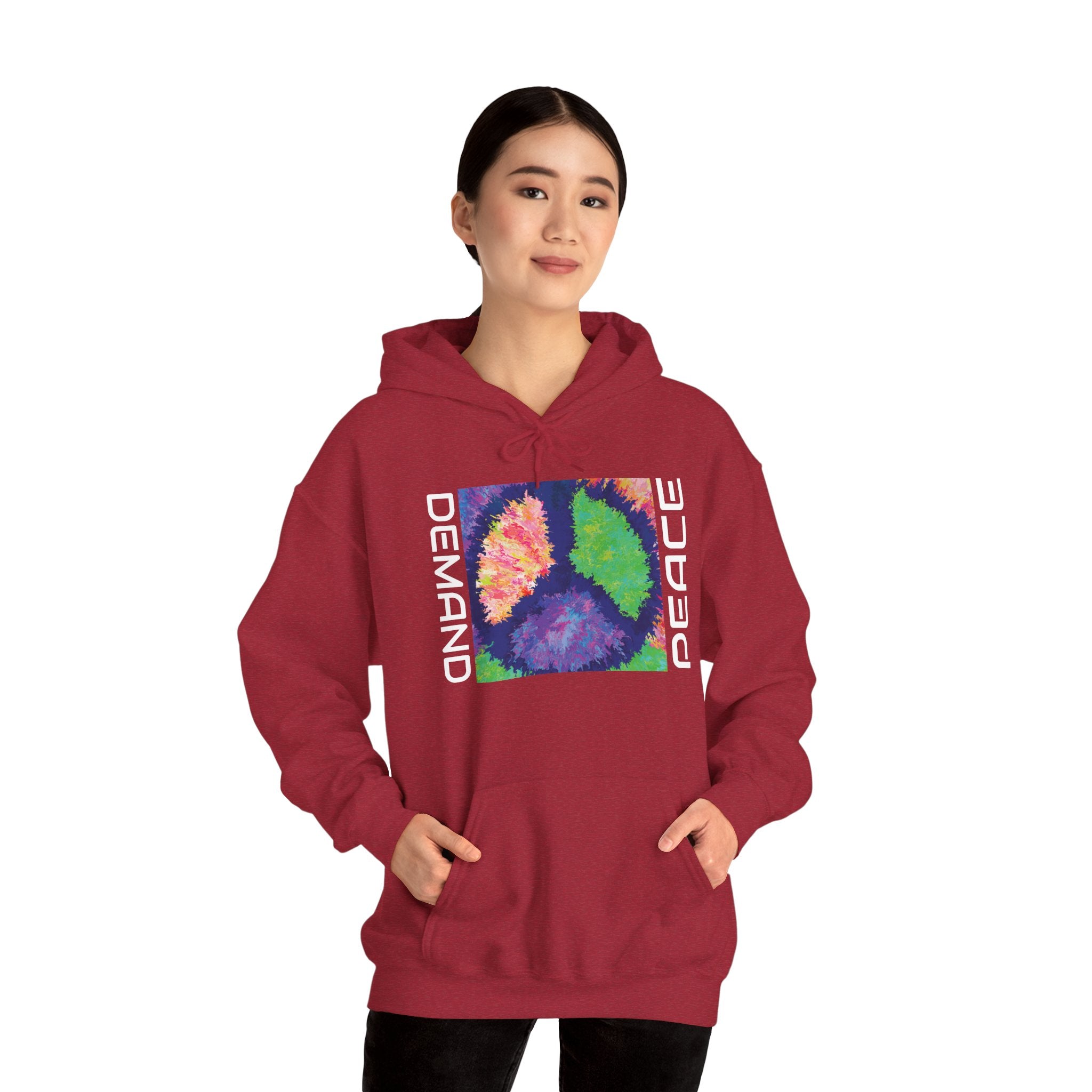 Peaceful Tie Dye Unisex Hoodie
