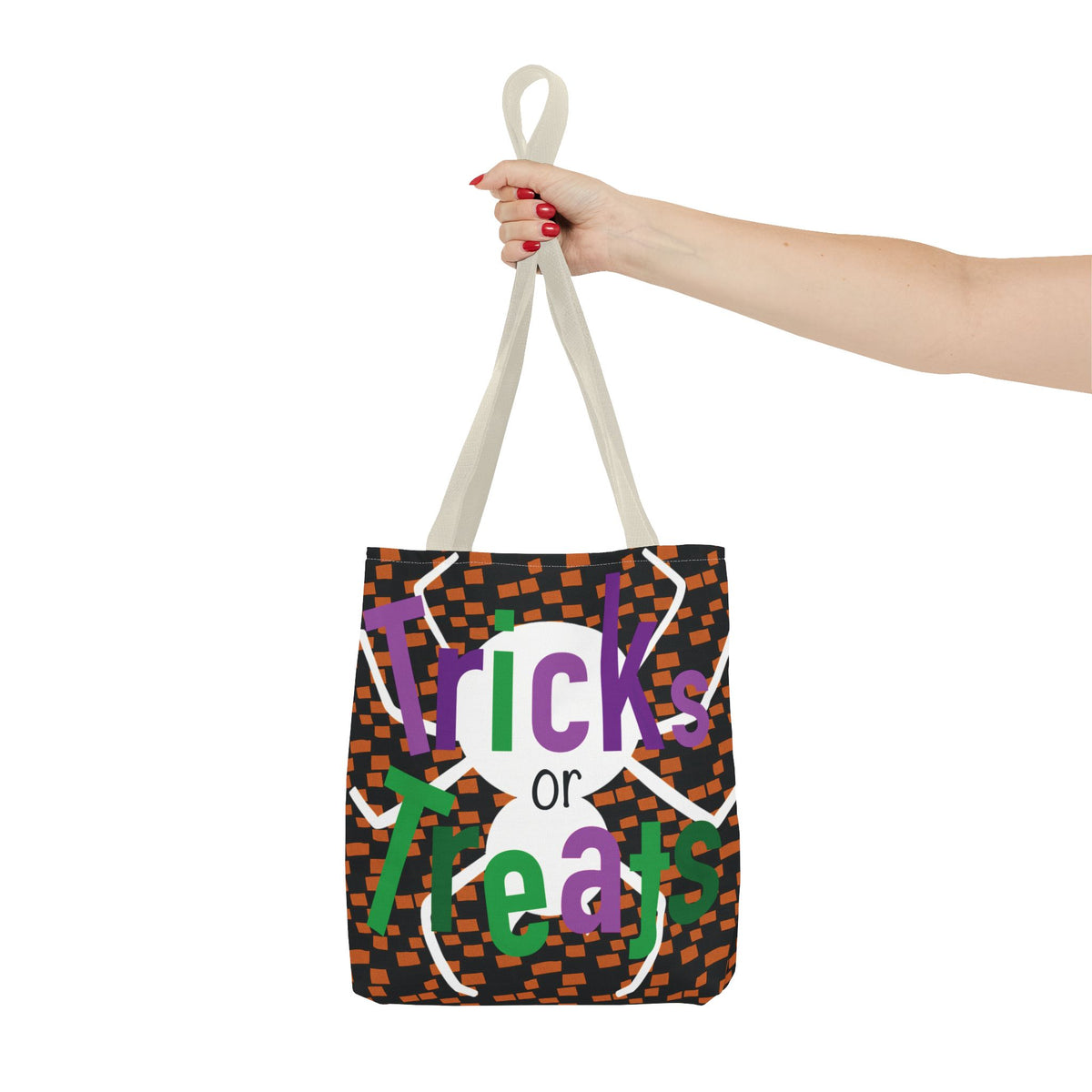 Trick or Treat Reusable Tote Bag