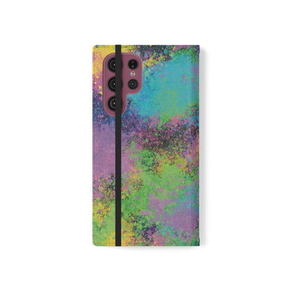 Vibrant Flip Cases for Phone, Colorful Phone Covers, Customizable Wallet Cases, Unique Designs, Perfect Gift for All Occasions