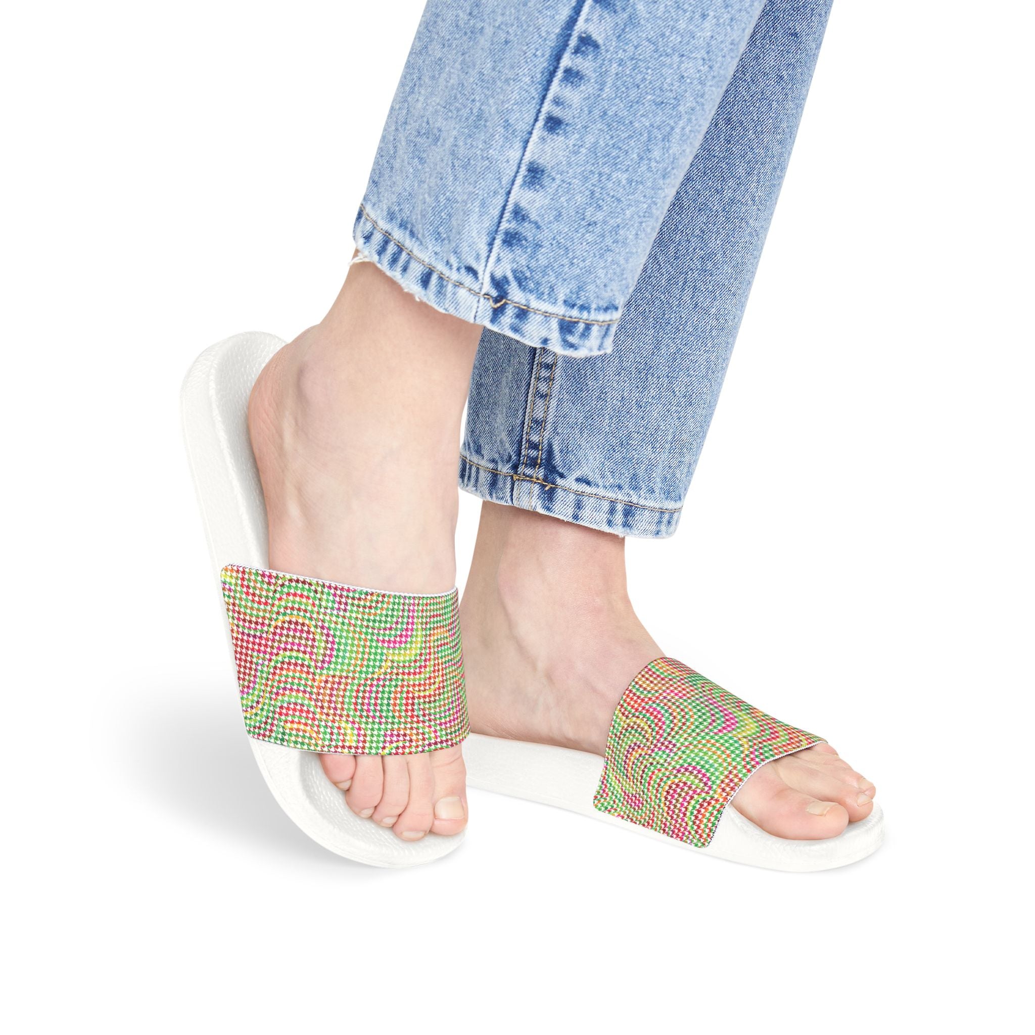 Women’s Houndstooth Sandals/Slides