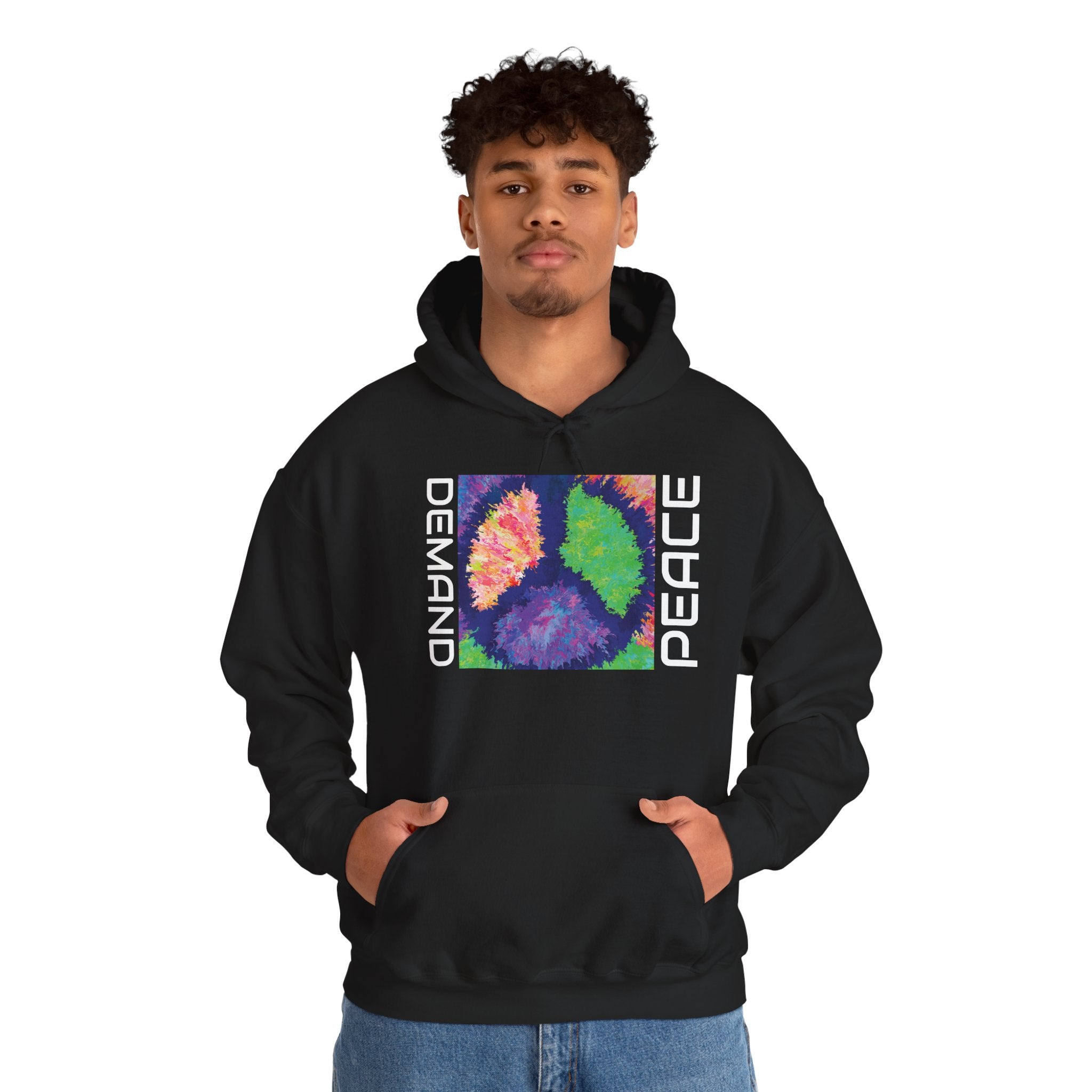 Peaceful Tie Dye Unisex Hoodie