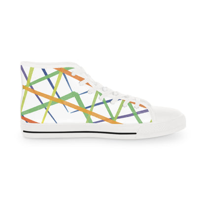 Colorful High Top Sneakers