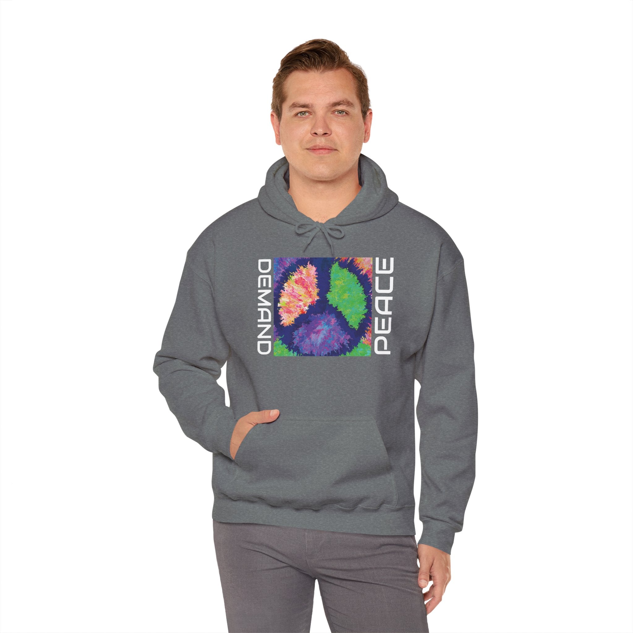 Peaceful Tie Dye Unisex Hoodie