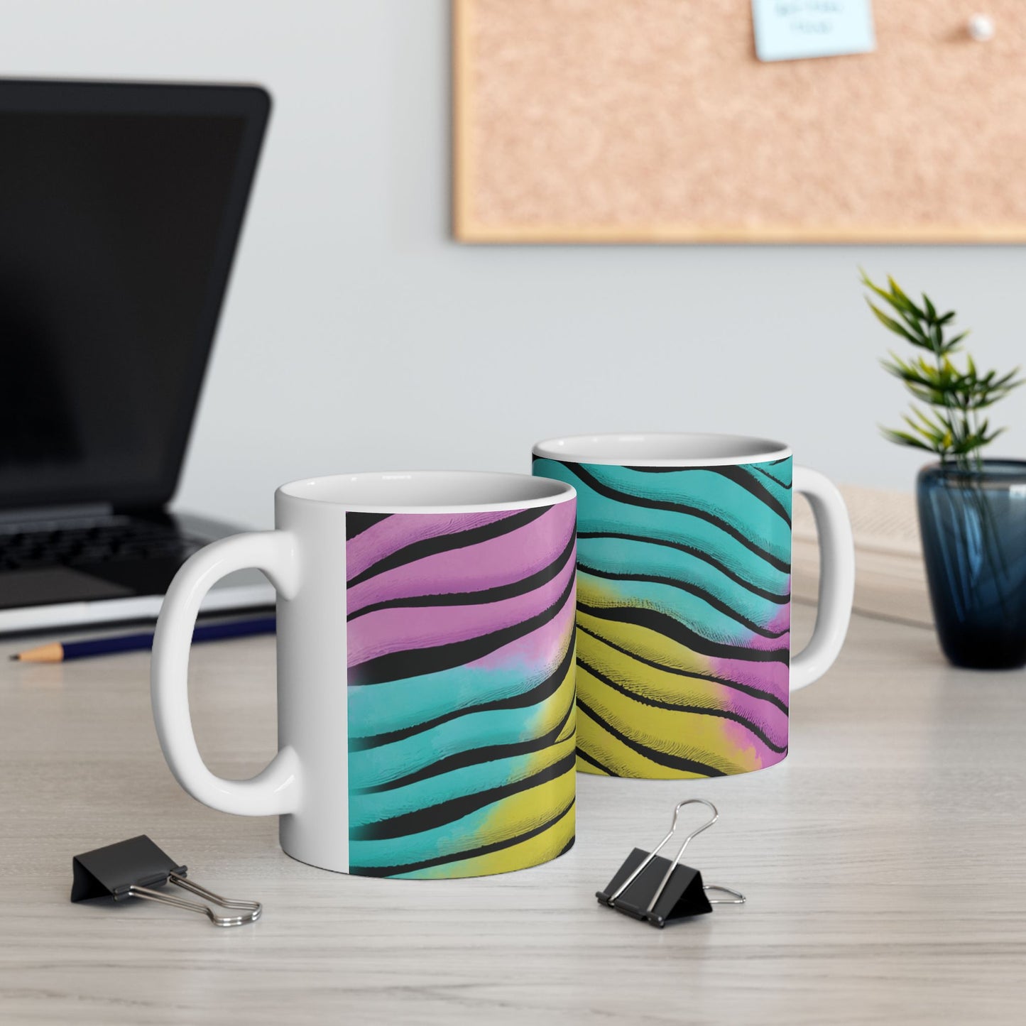 Colorful Zebra Essence Coffee and Tea Mug