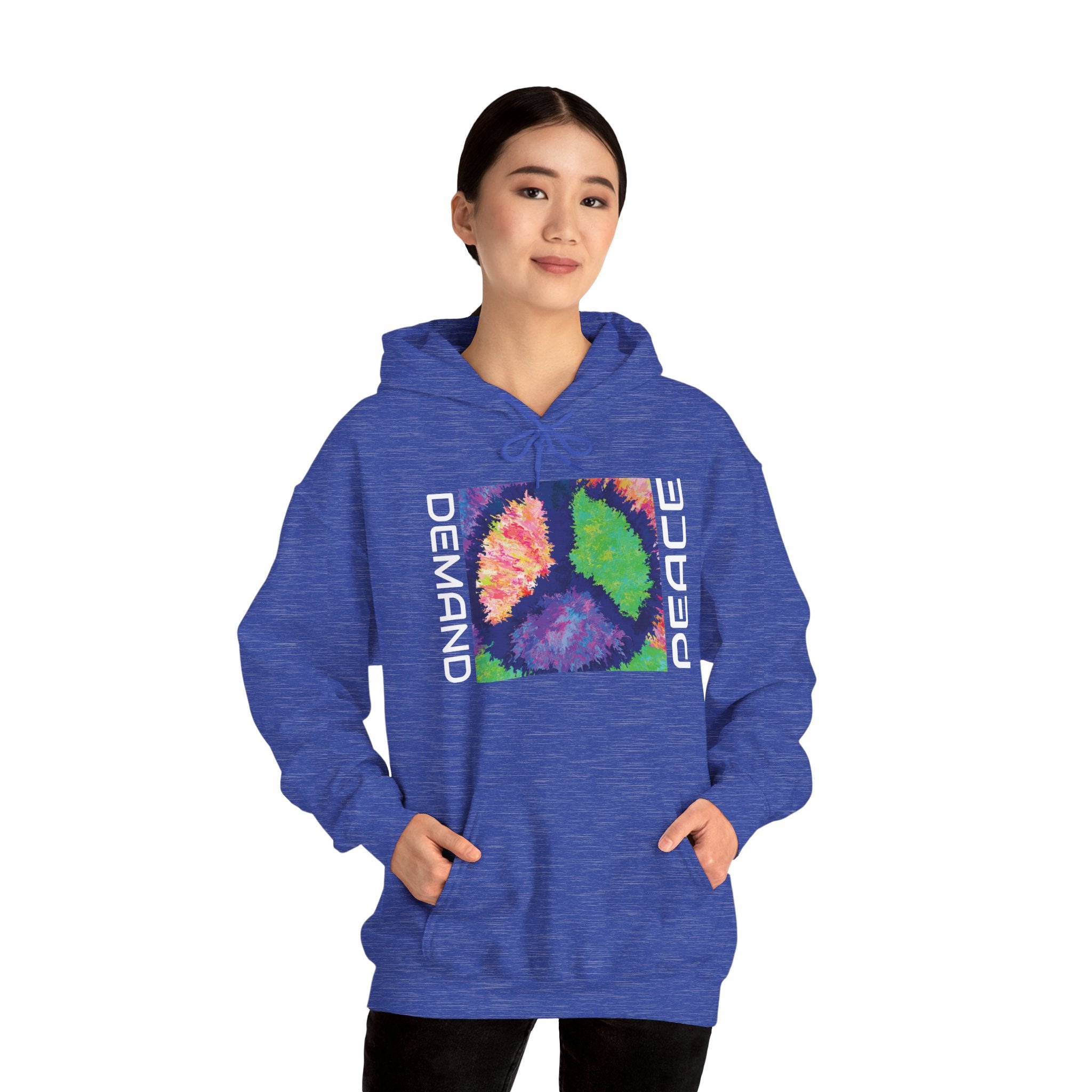 Peaceful Tie Dye Unisex Hoodie