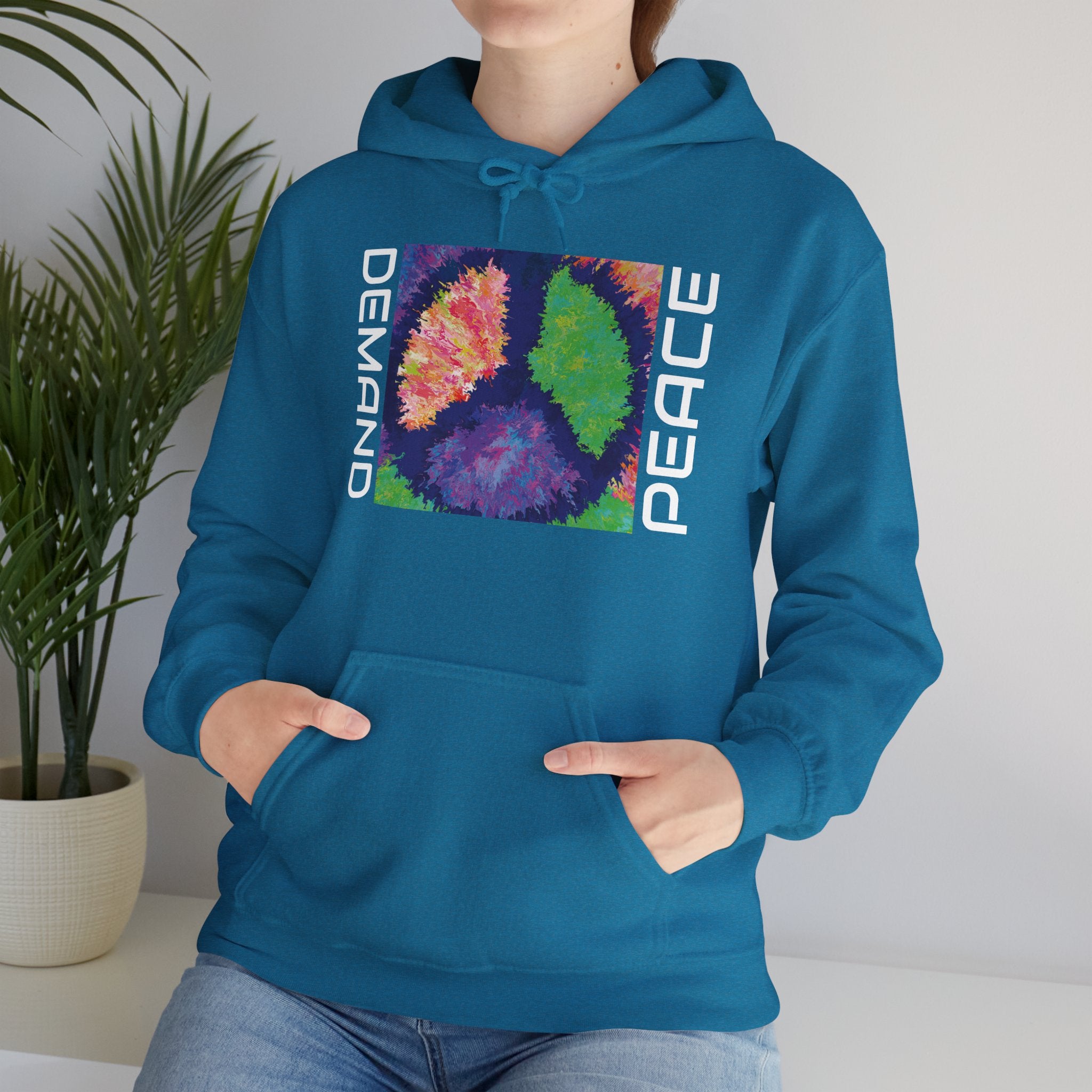 Peaceful Tie Dye Unisex Hoodie