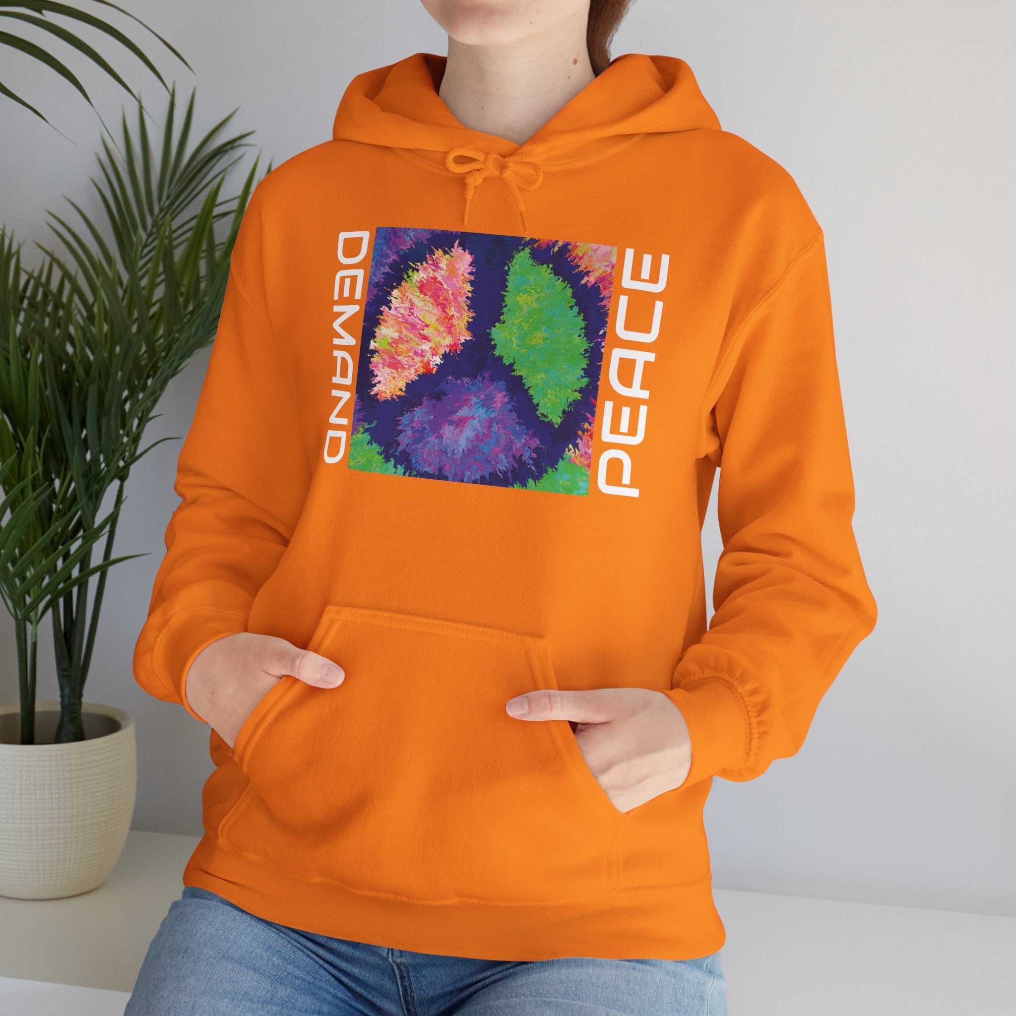 Peaceful Tie Dye Unisex Hoodie