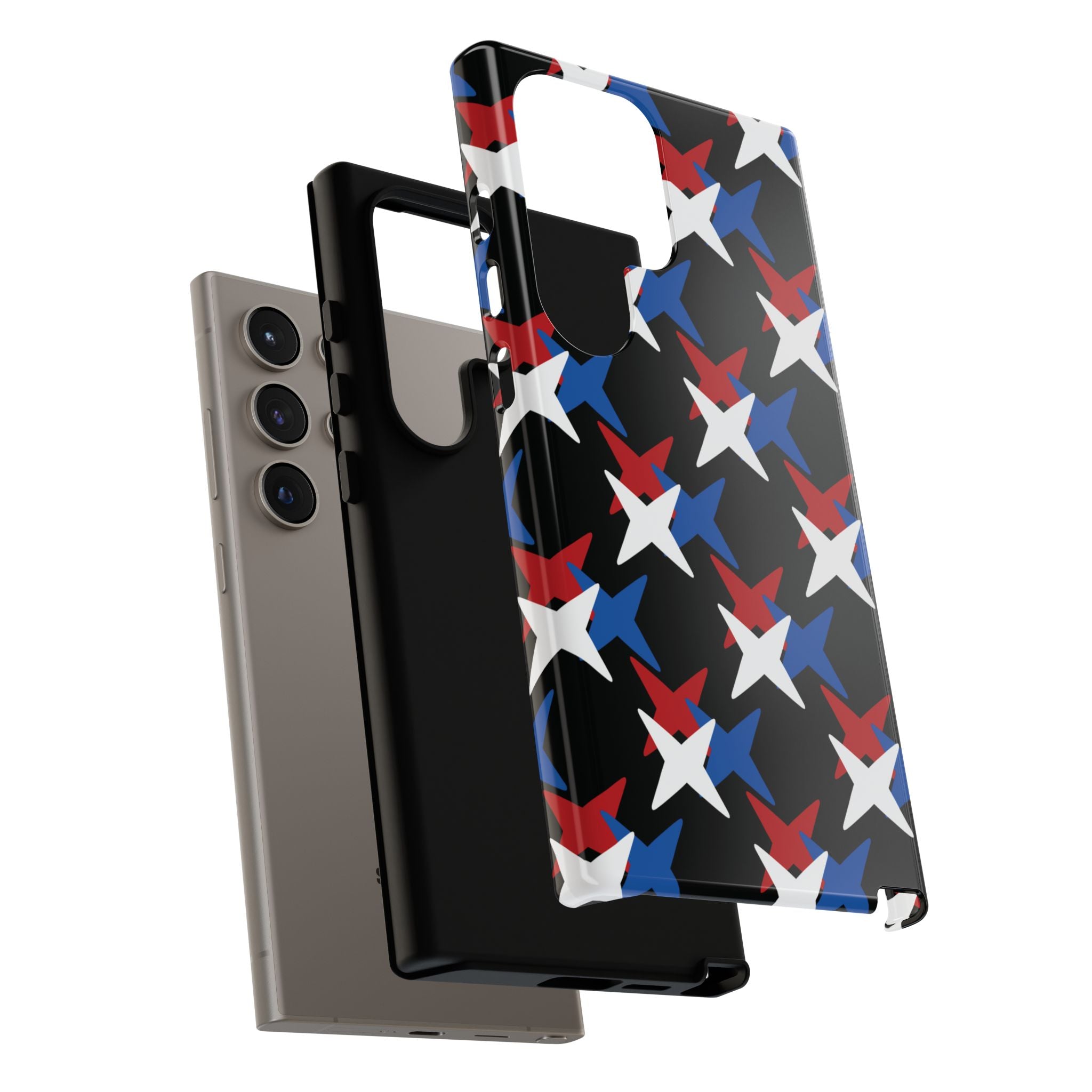 Red White Blue Star Tough Phone Case