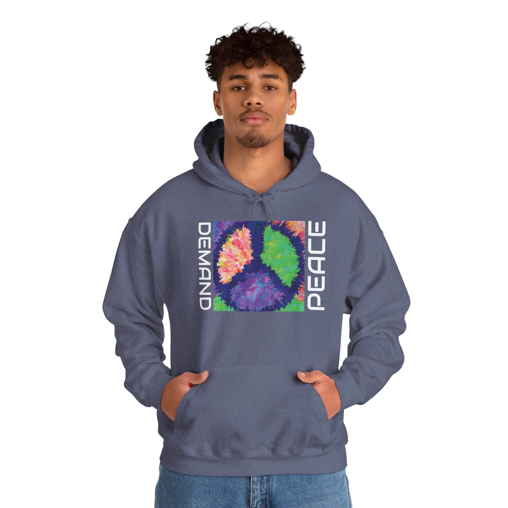 Peaceful Tie Dye Unisex Hoodie