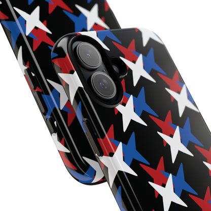Red White Blue Star Tough Phone Case