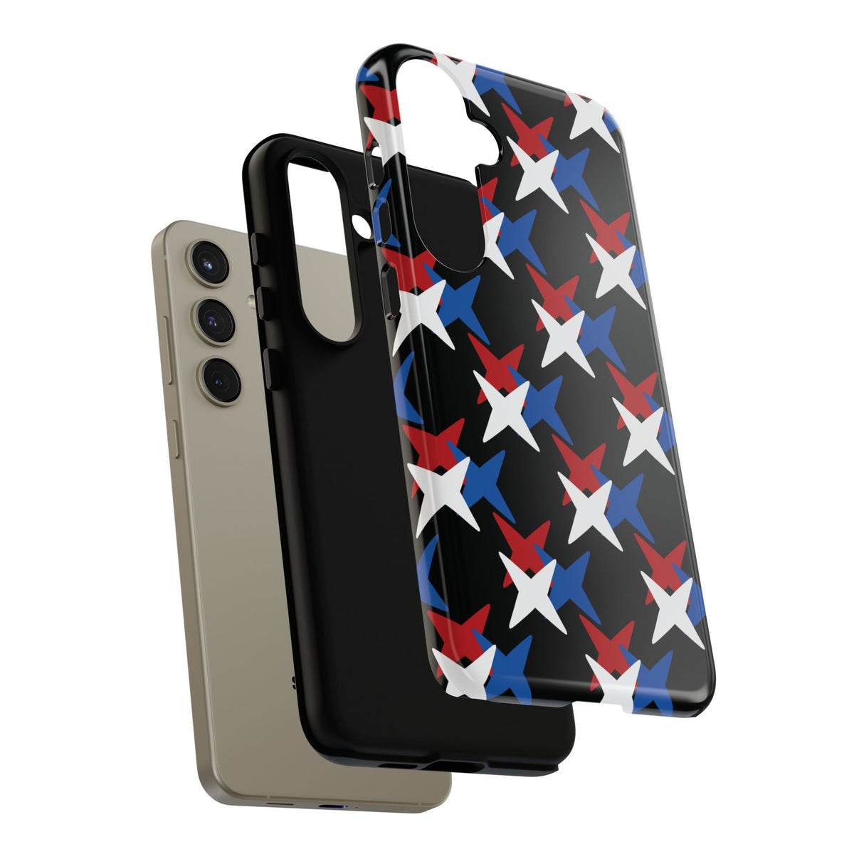 Red White Blue Star Tough Phone Case