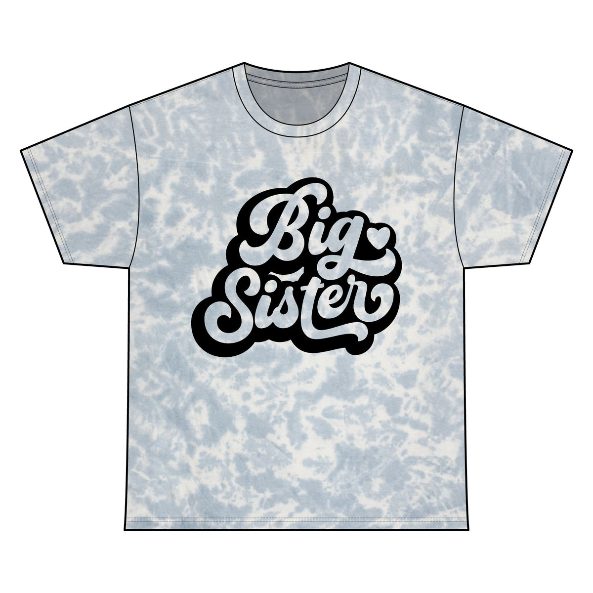 Big Sister Tie Dye Tee