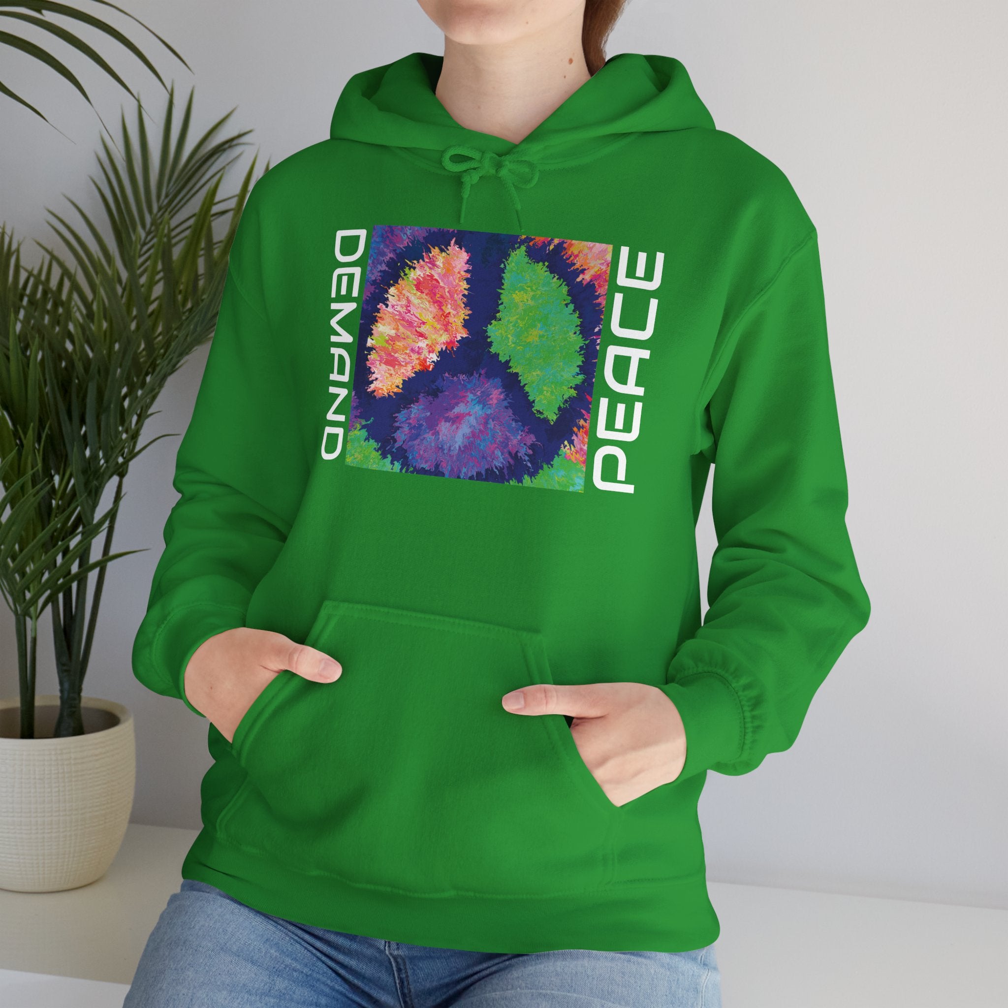 Peaceful Tie Dye Unisex Hoodie