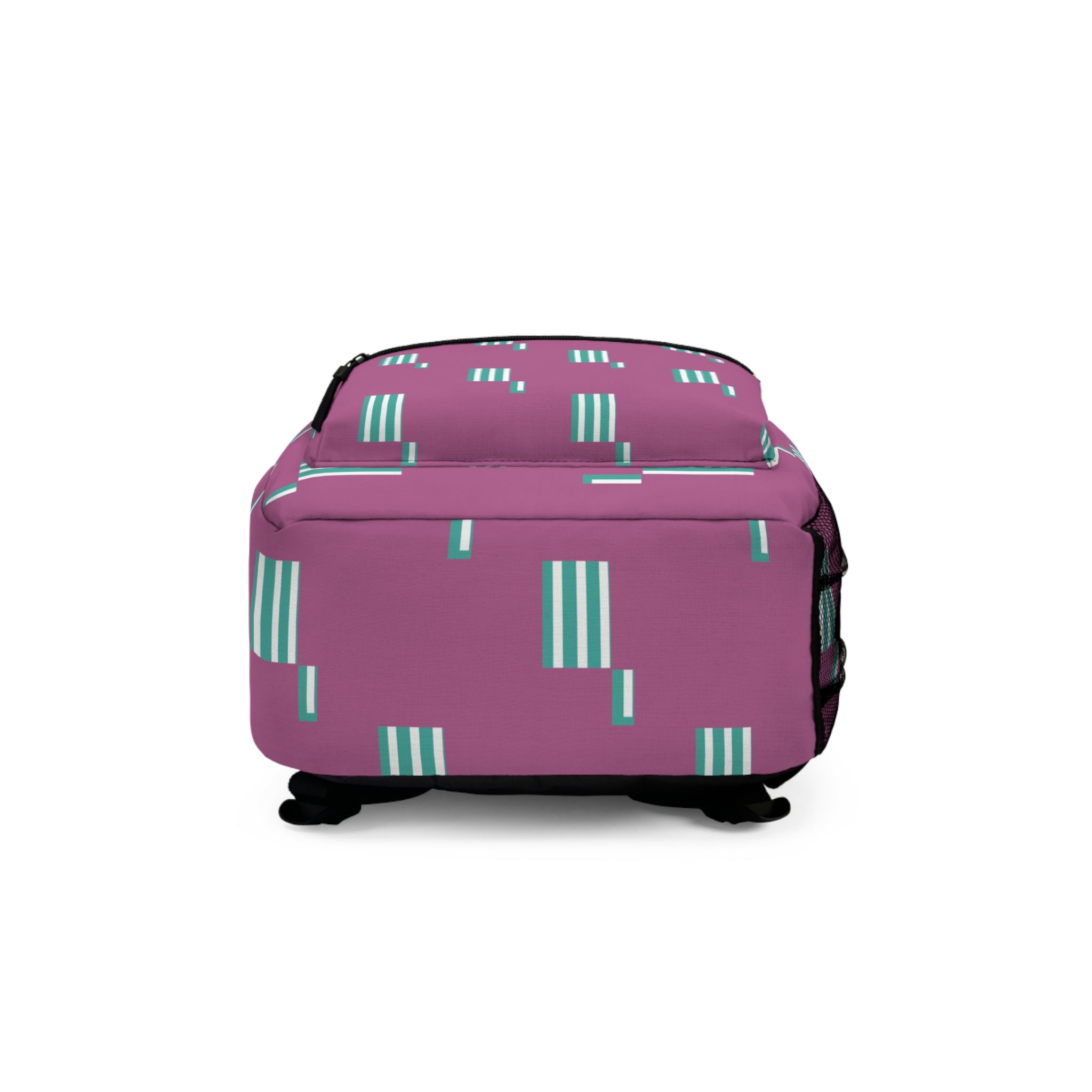 Trendy Geometric Backpack | Stylish School Bag, Casual Daypack, Unique Gift for Students, Travel Backpack, Fashion Accessory