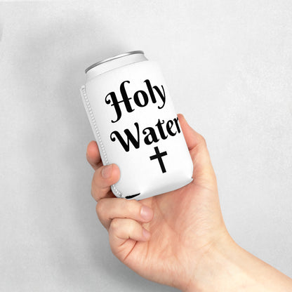 Weihwasser - Dosenhülle, personalisierter Getränkewärmer, Taufgeschenk, religiöses Geschenk, Sommer-Grillaccessoire