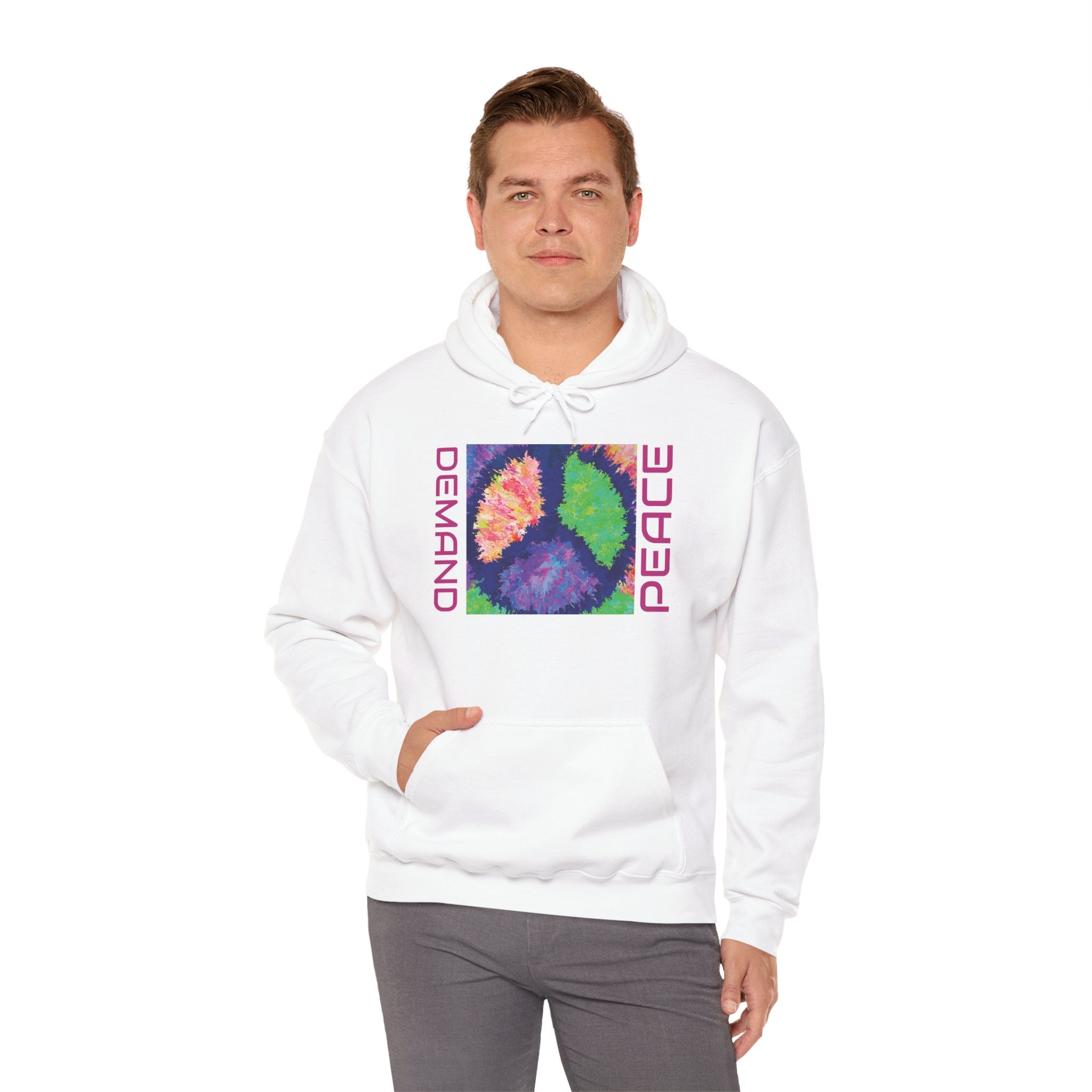 Peaceful Tie Dye Unisex Hoodie