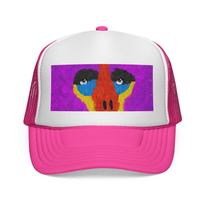 Purple Gorilla Trucker Cap