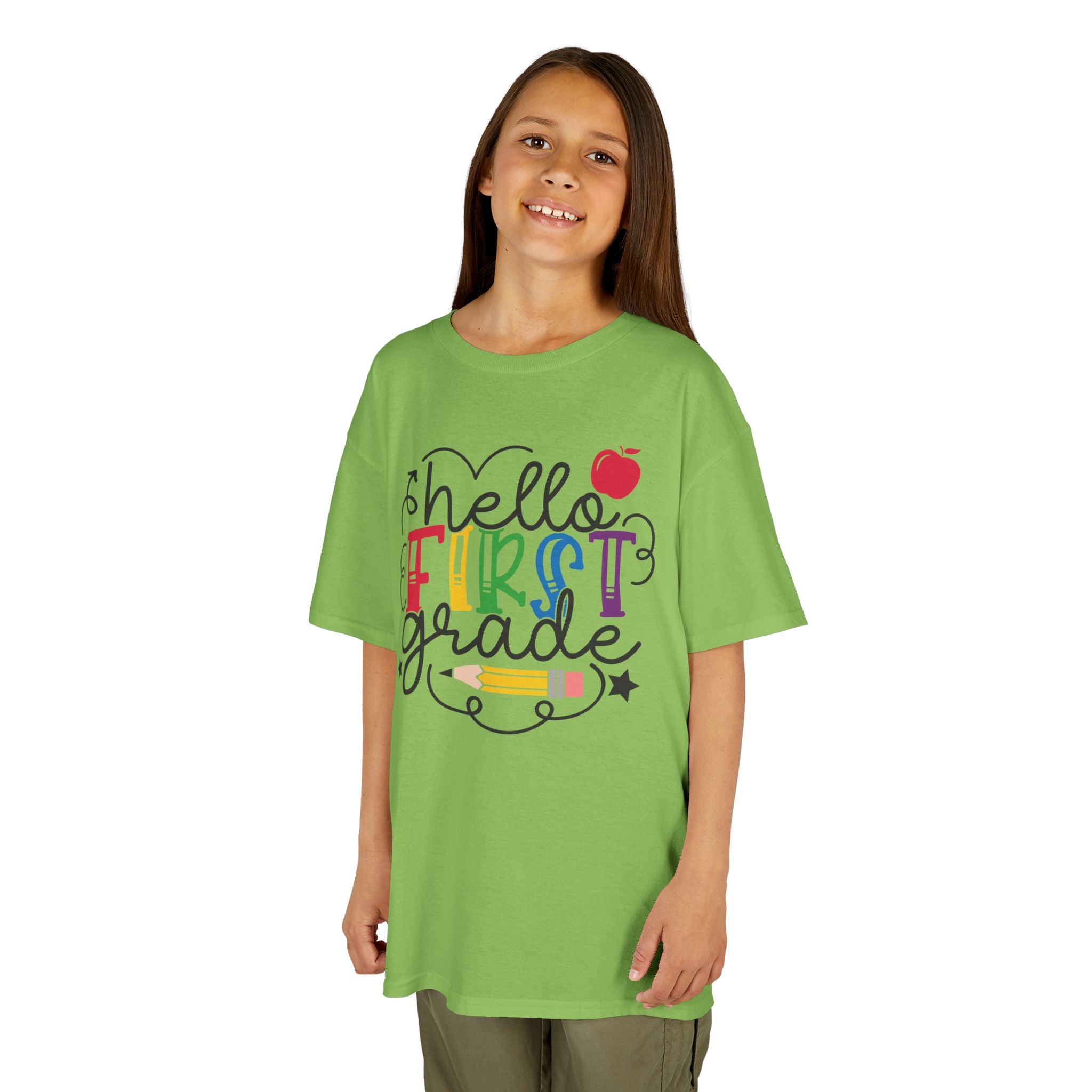 Kids First Grade Tee, Back to School Outfit, Classroom Apparel, Fun Kids Tee, Teacher Gift