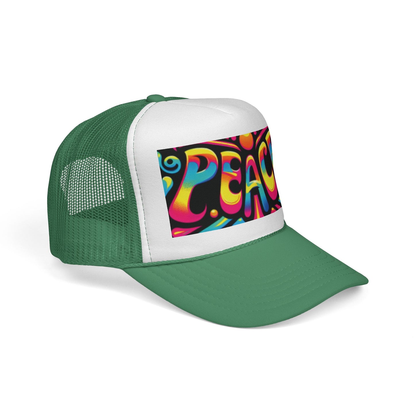 Colorful Peace Trucker Caps