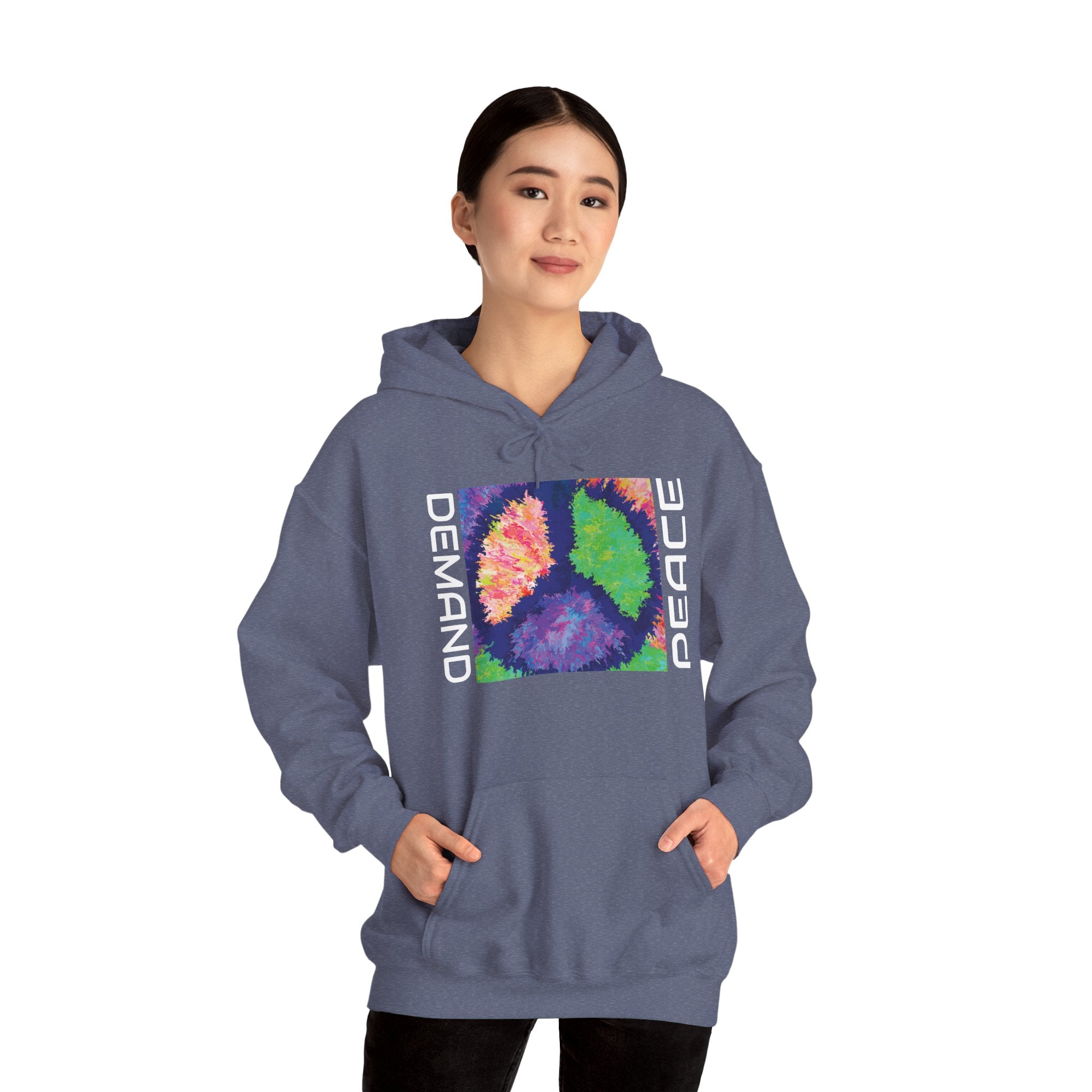 Peaceful Tie Dye Unisex Hoodie