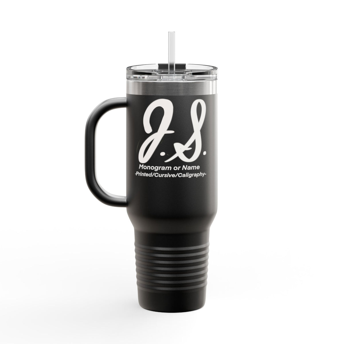 Monogrammed Insulated Travel Mug, 40oz