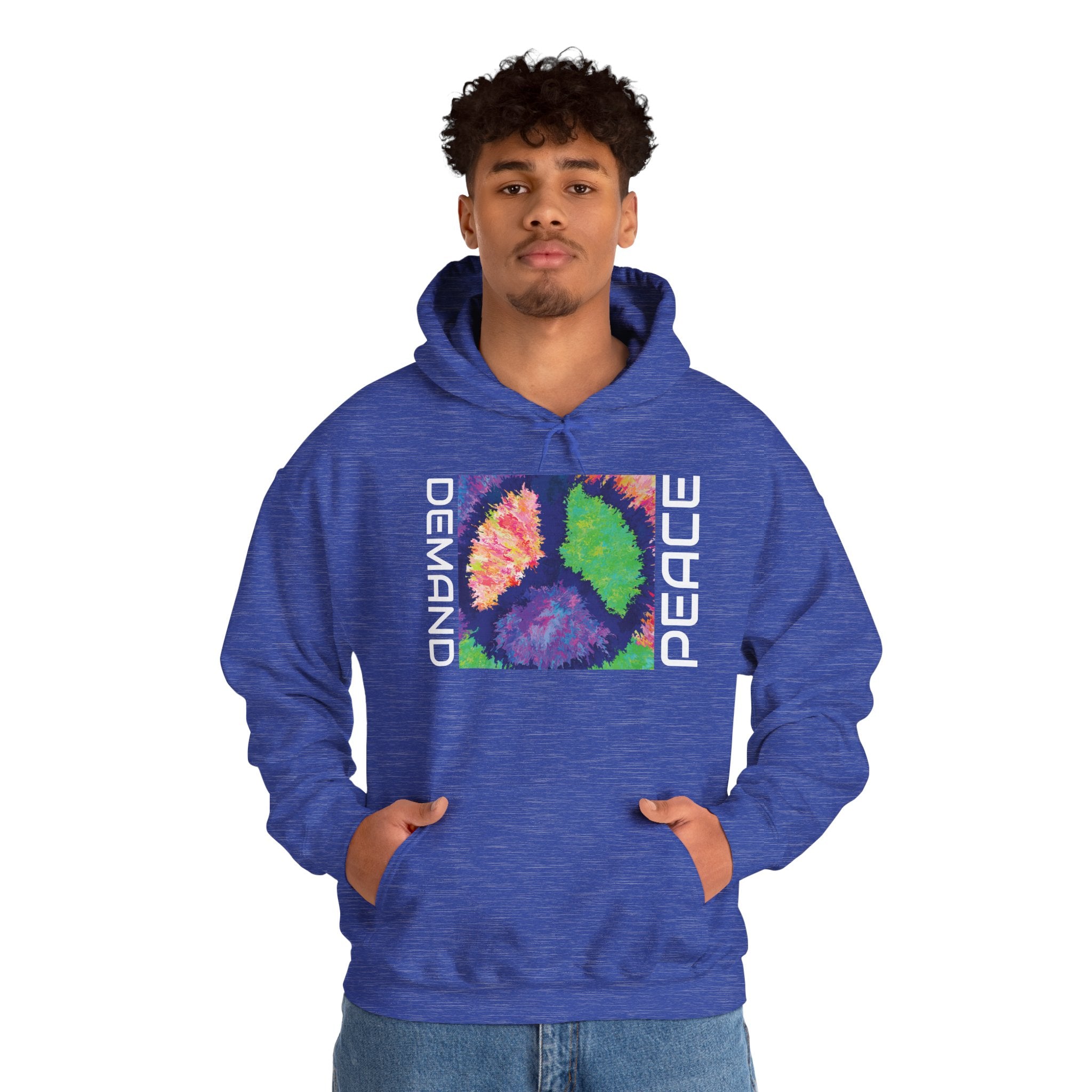Peaceful Tie Dye Unisex Hoodie