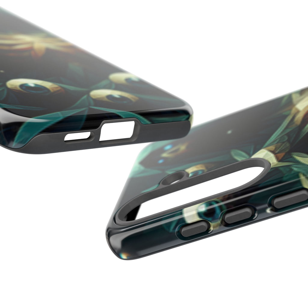 Dark Green Deathly Caped Skeleton iPhone/Pixel/Galaxy Cases
