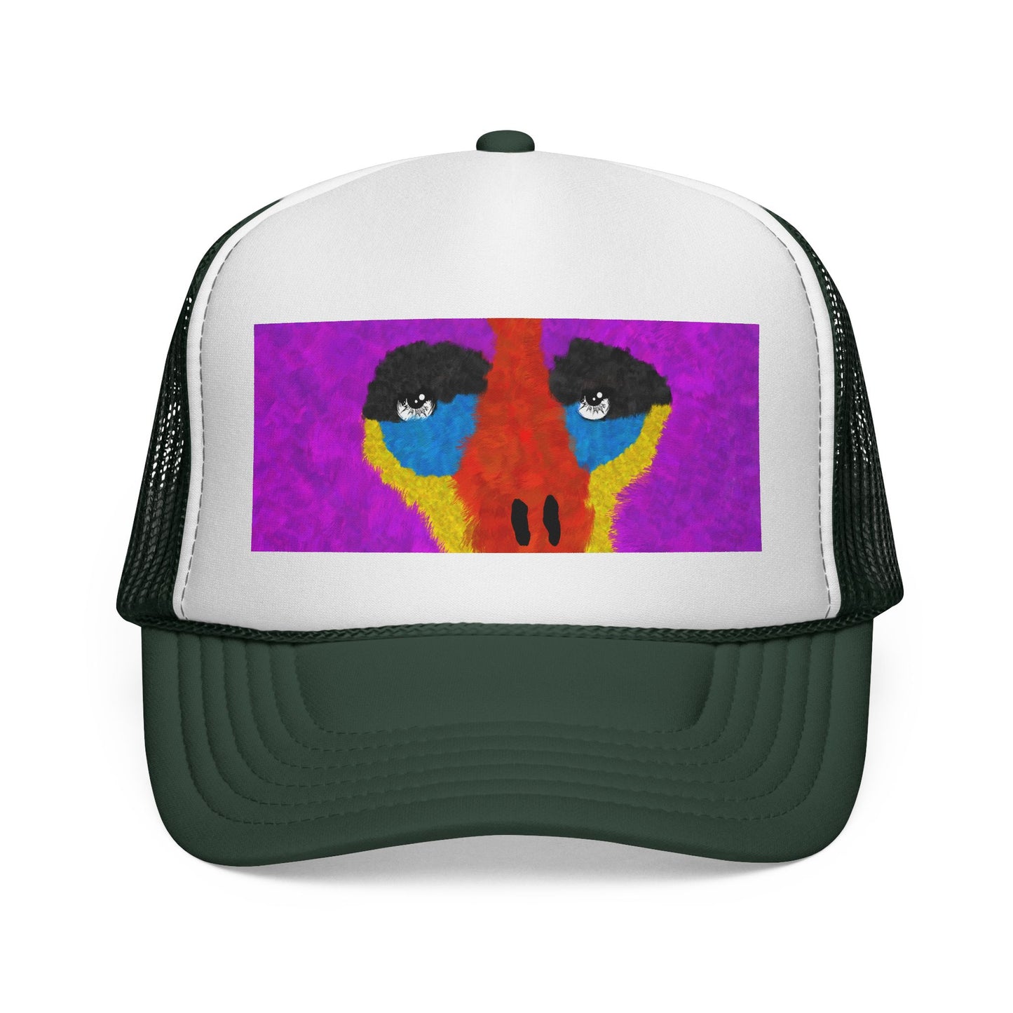 Purple Gorilla Trucker Cap