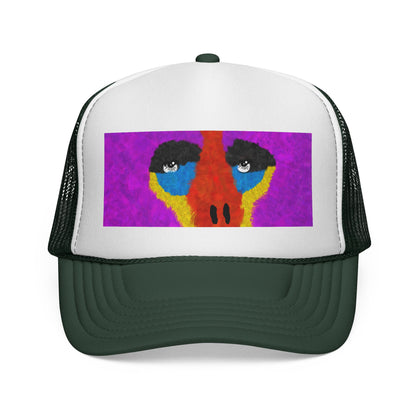 Purple Gorilla Trucker Cap