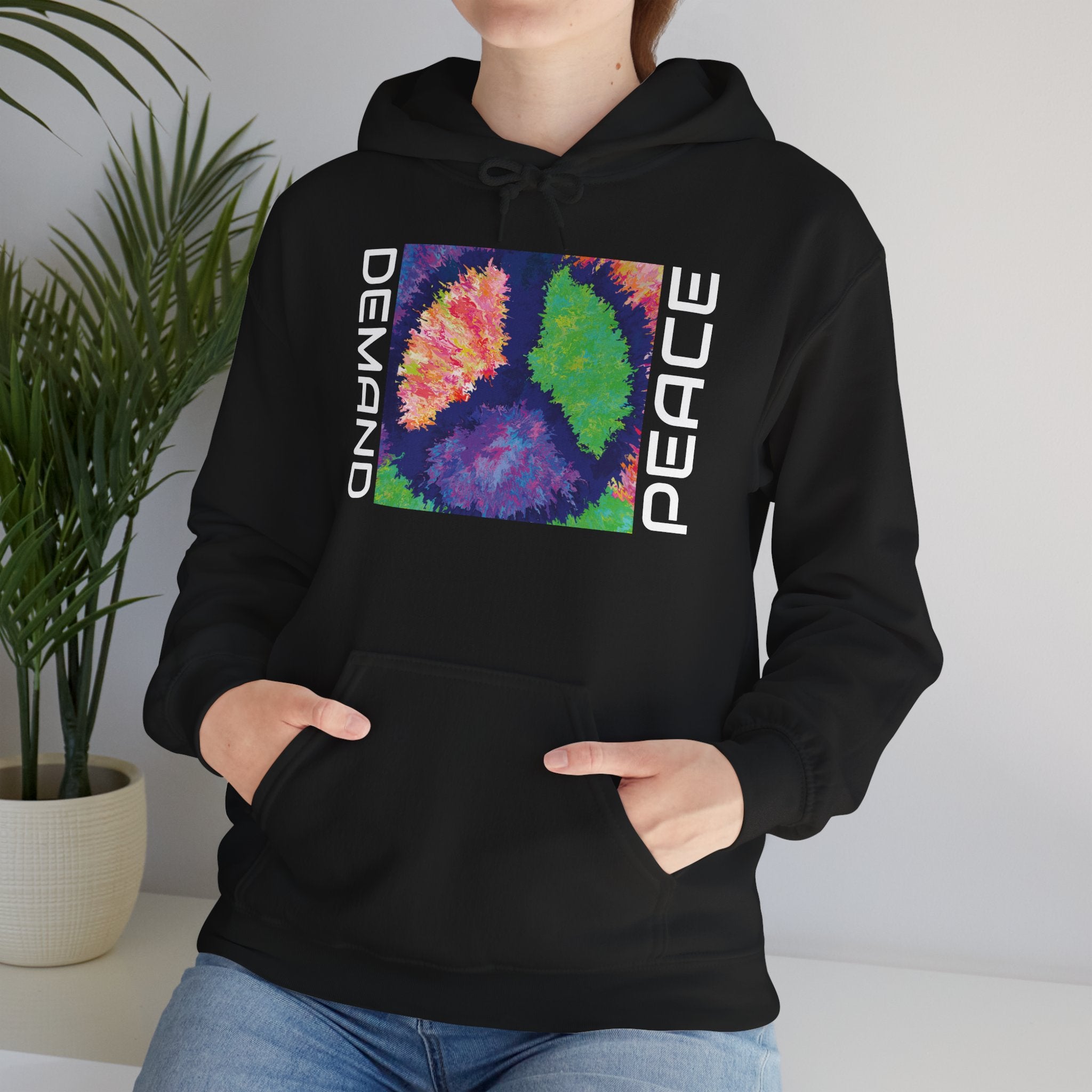 Peaceful Tie Dye Unisex Hoodie